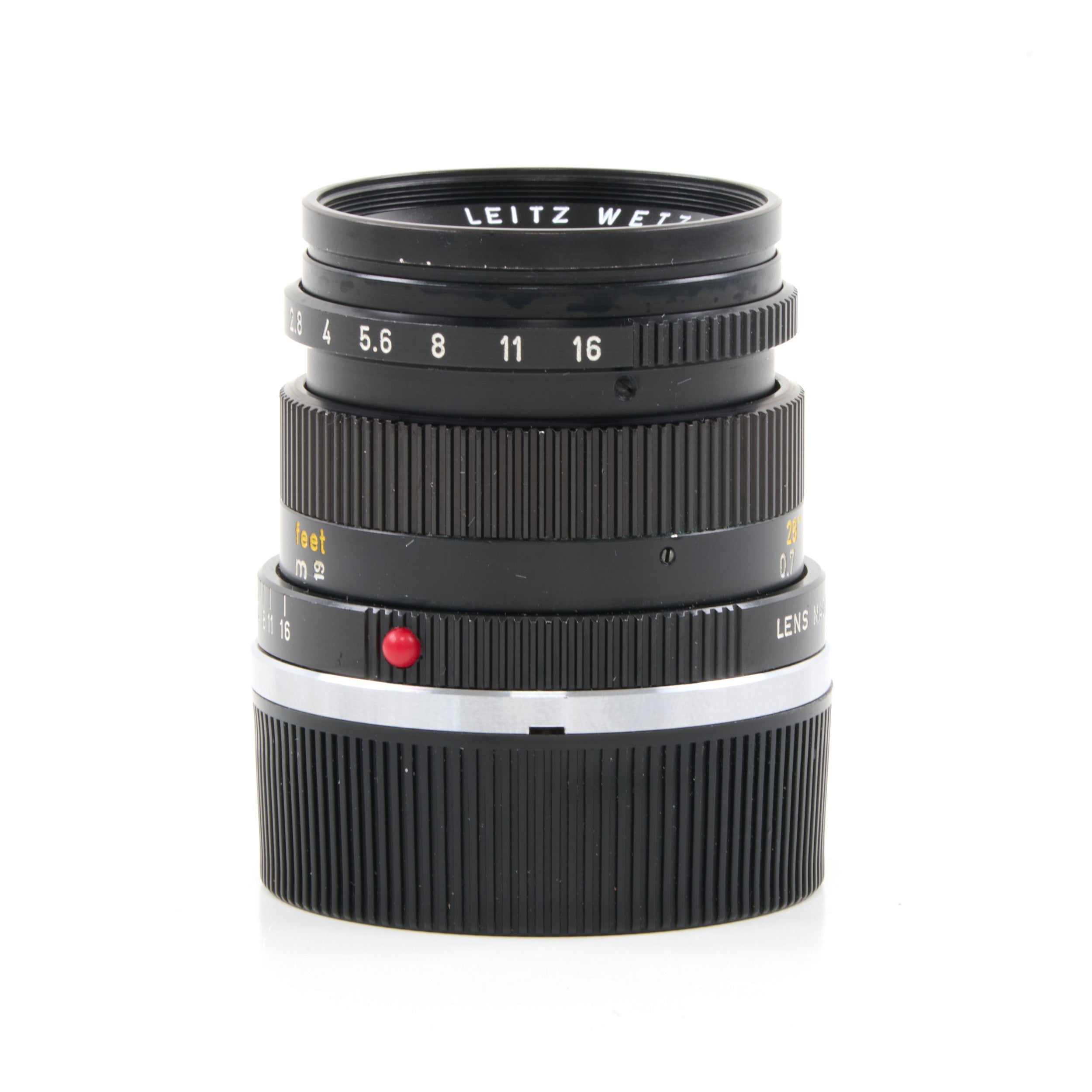 Leitz 50mm f2 Summicron 3e Versie Mooi Serienummer