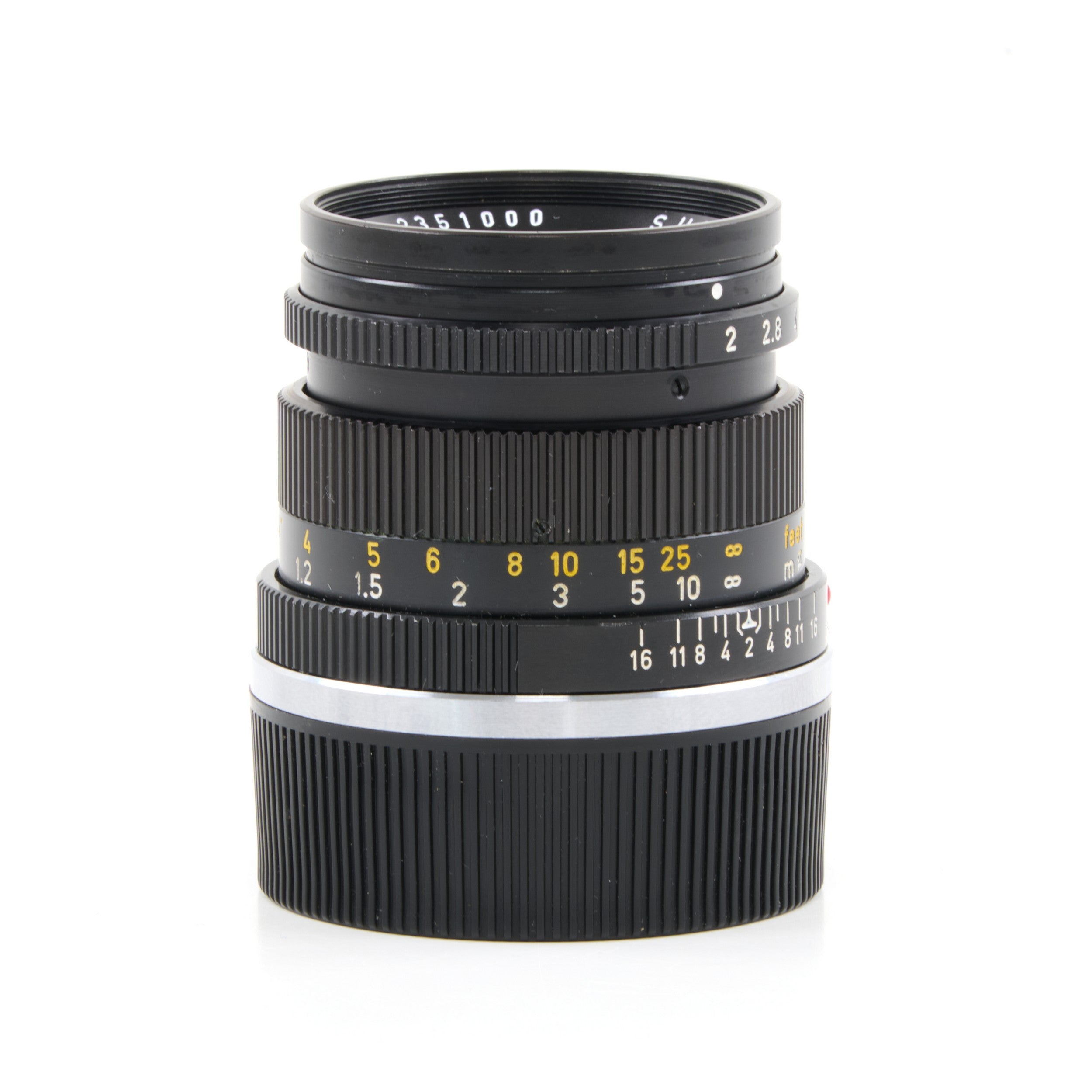 Leitz 50mm f2 Summicron 3e Versie Mooi Serienummer