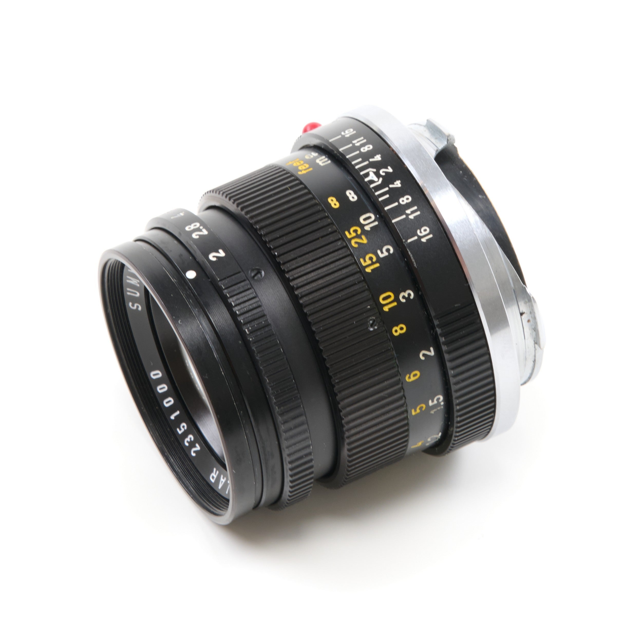 Leitz 50mm f2 Summicron 3e Versie Mooi Serienummer