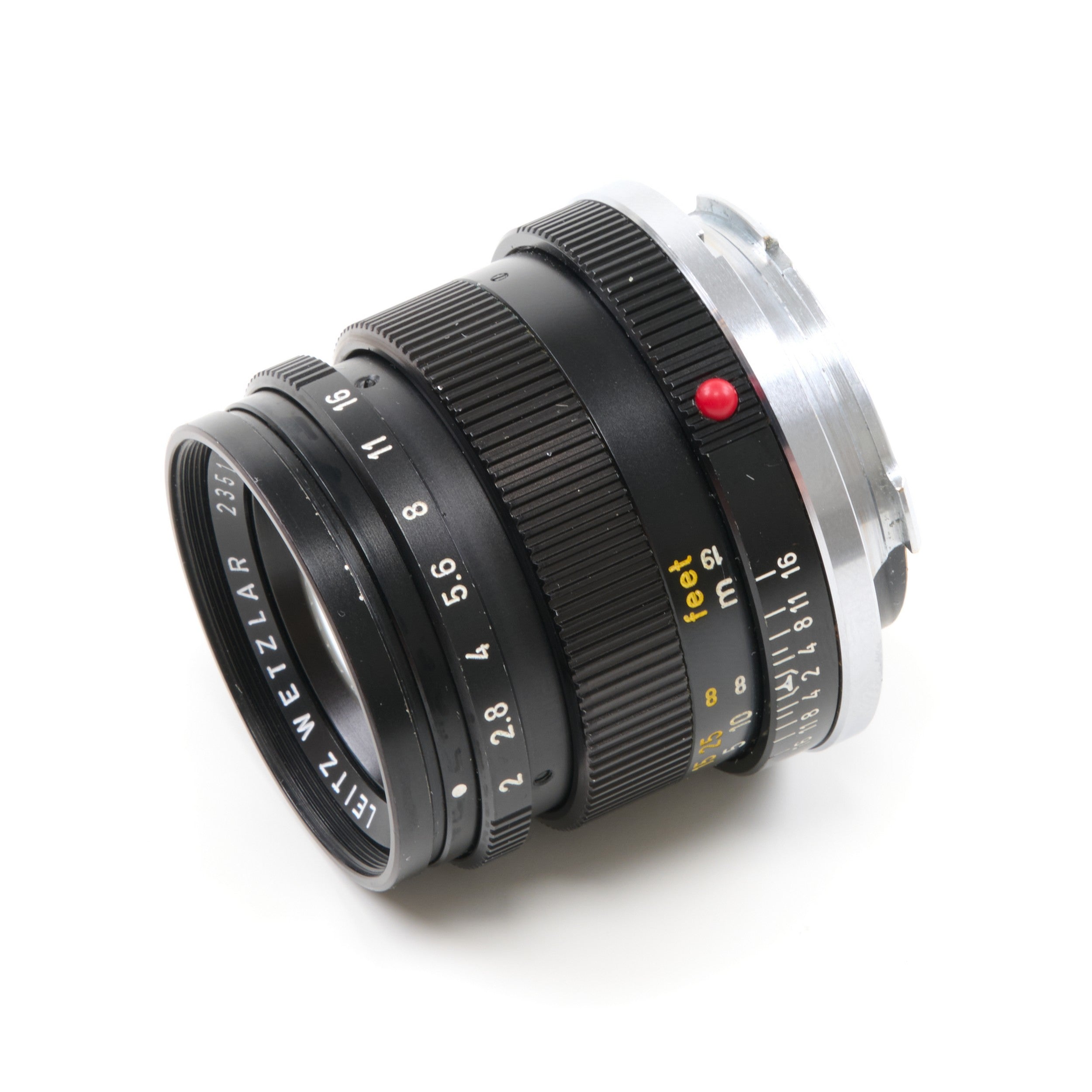 Leitz 50mm f2 Summicron 3e Versie Mooi Serienummer