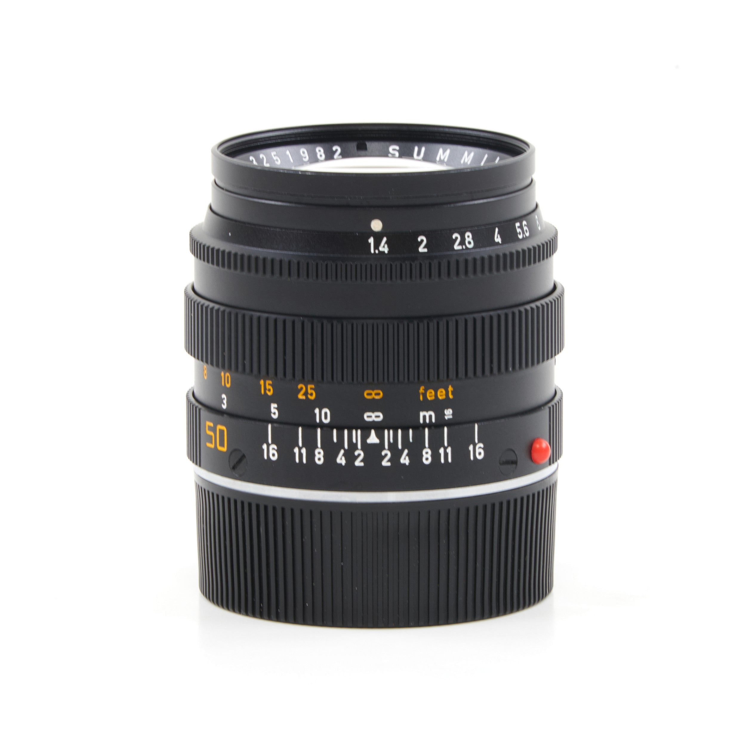Leitz 50mm f1.4 Summilux Zwart + Doos