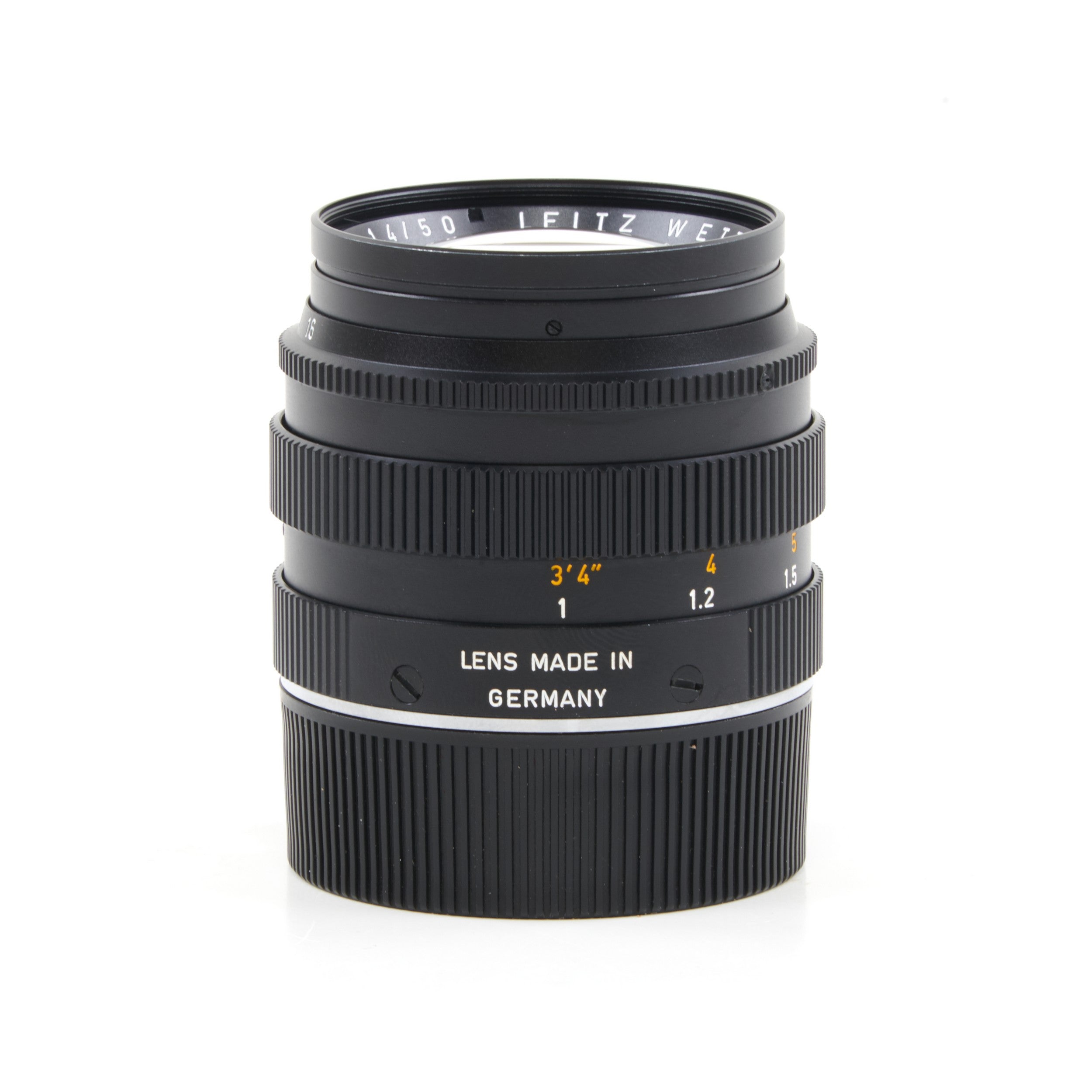 Leitz 50mm f1.4 Summilux Zwart + Doos