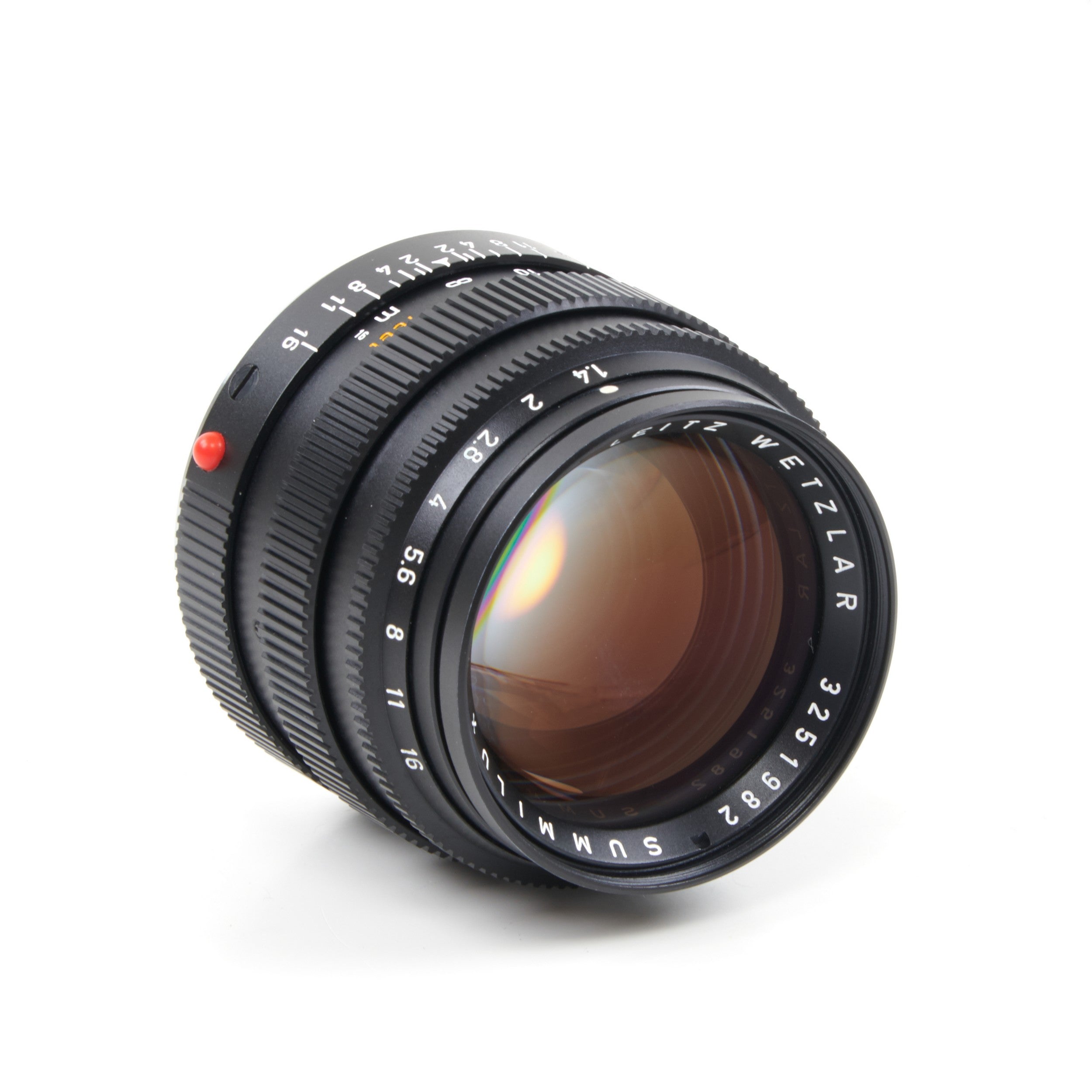 Leitz 50mm f1.4 Summilux Zwart + Doos