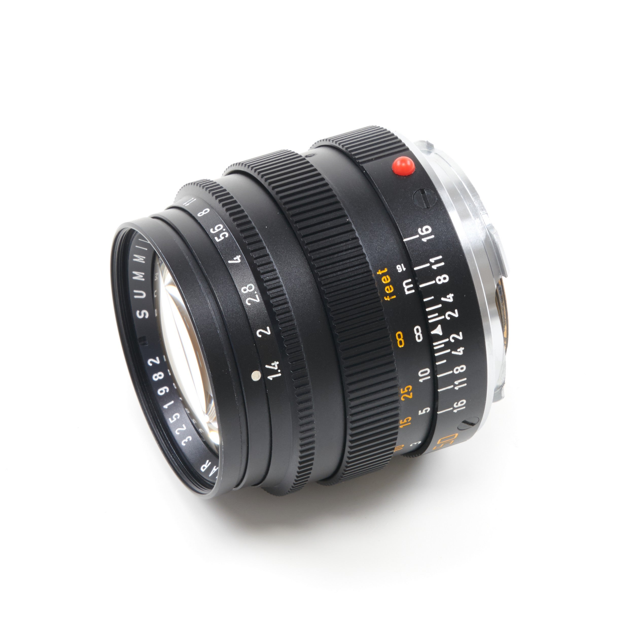 Leitz 50mm f1.4 Summilux Zwart + Doos