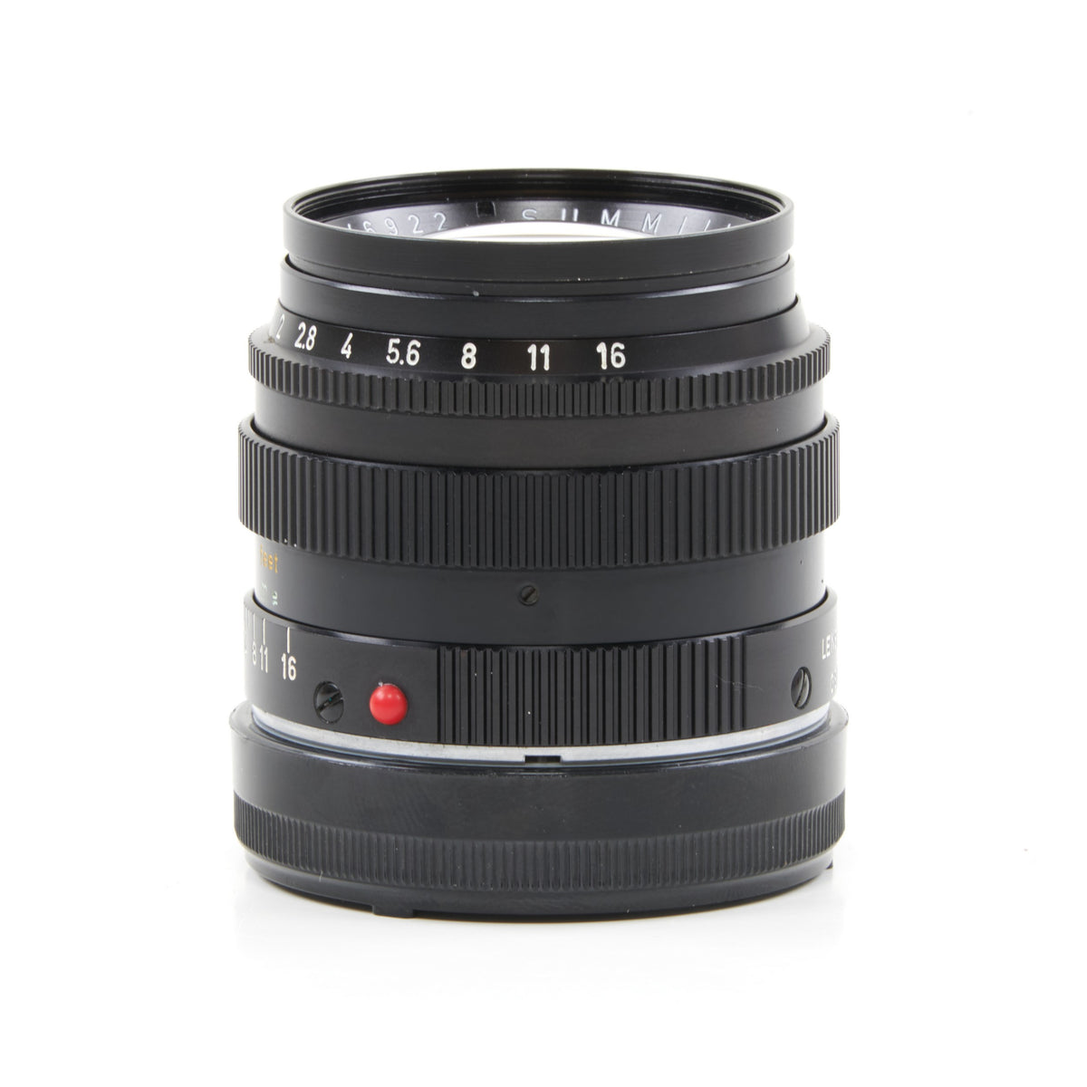 Leitz 50mm f1.4 Summilux Black Paint