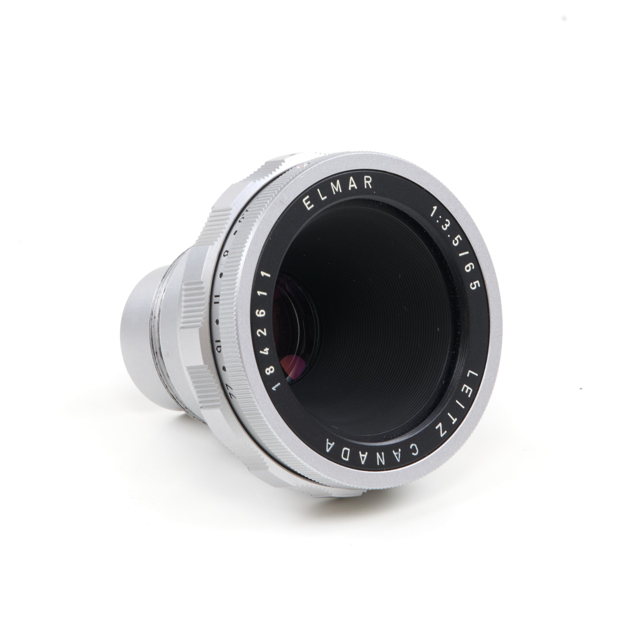 Leitz 65mm f3.5 Elmar Chroom + Doos