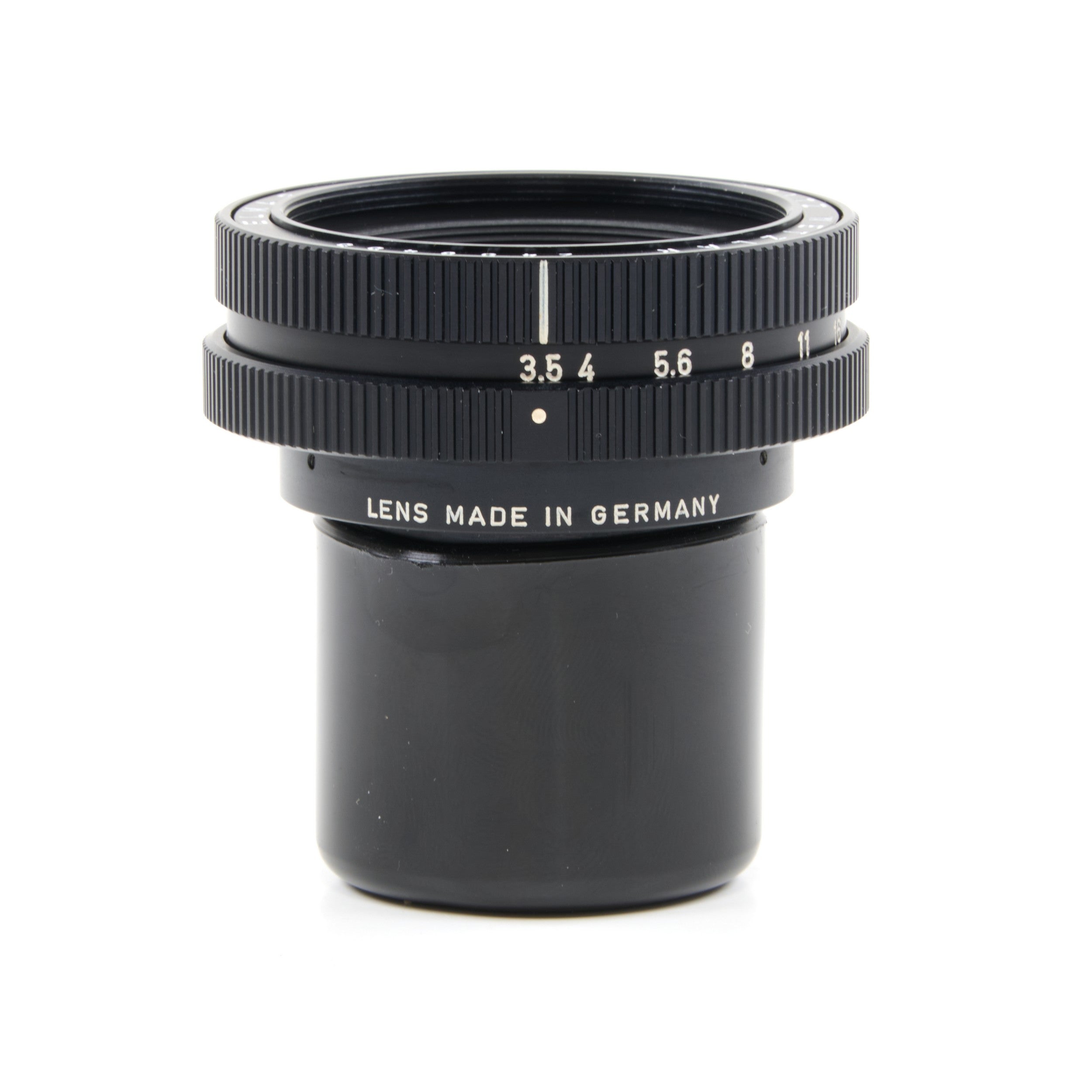 Leitz 65mm f3.5 Elmar Zwart + Doos