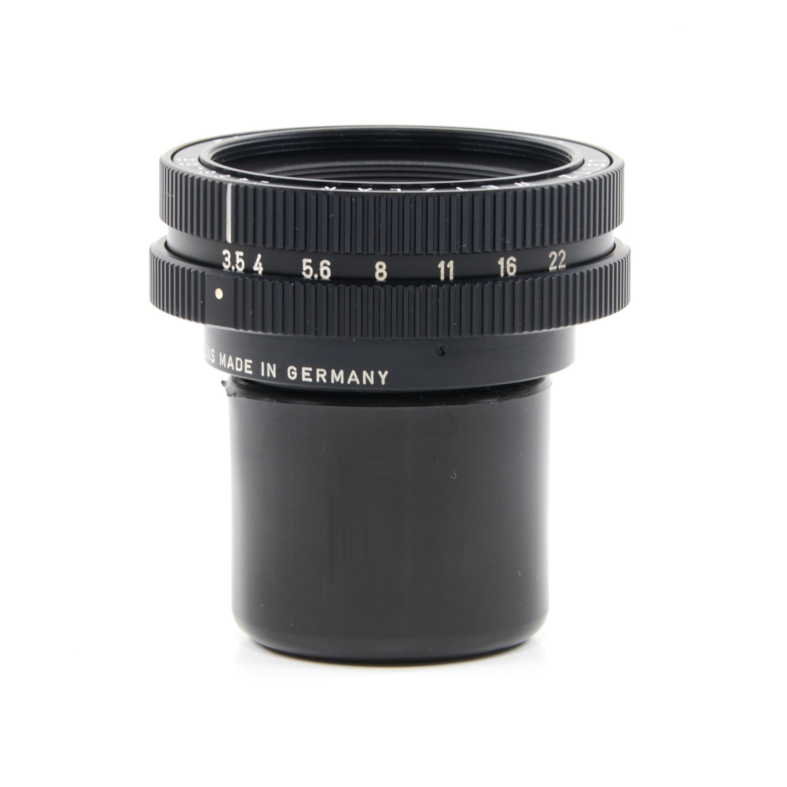 Leitz 65mm f3.5 Elmar Zwart + Doos