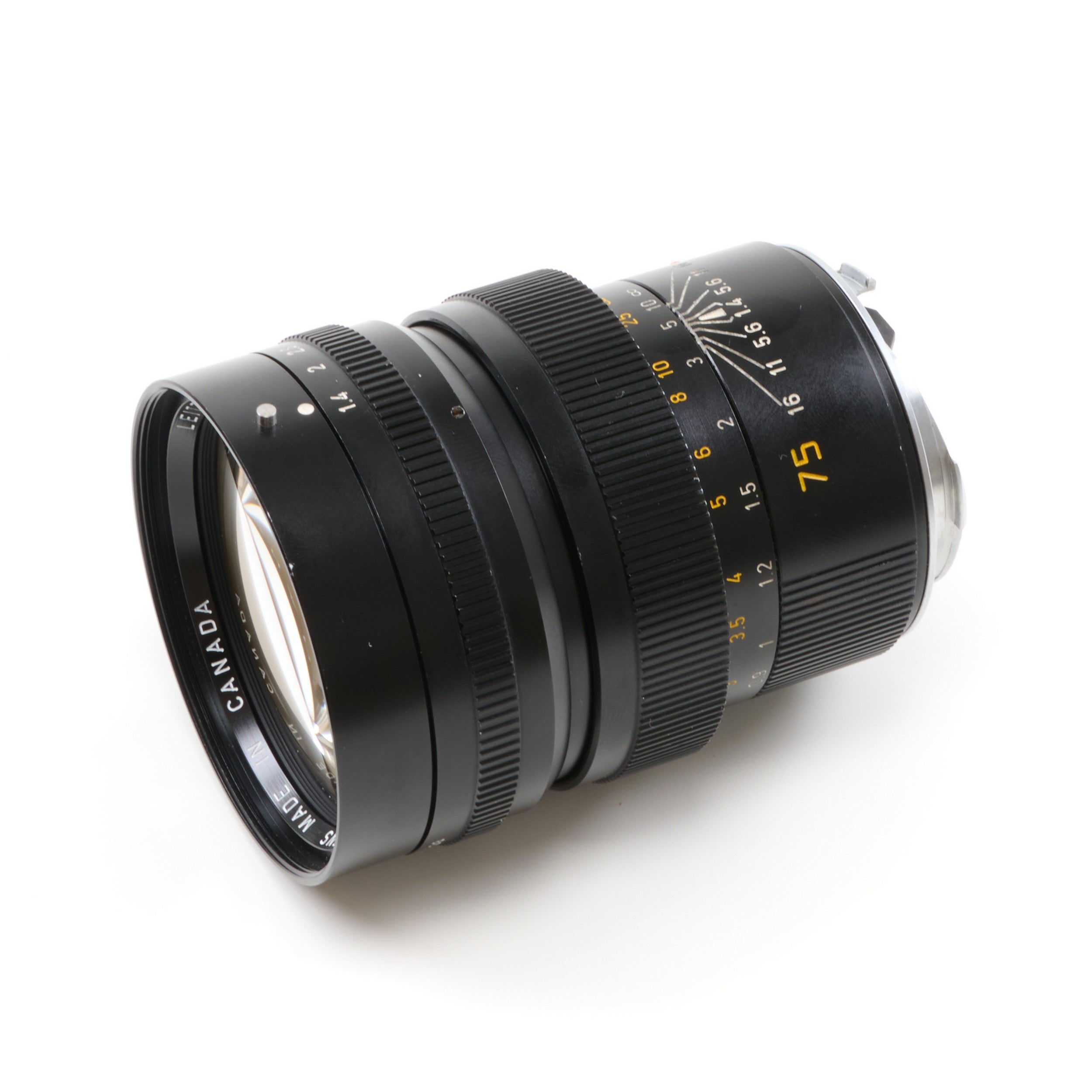 Leitz 75mm f1.4 Summilux-M Model 1