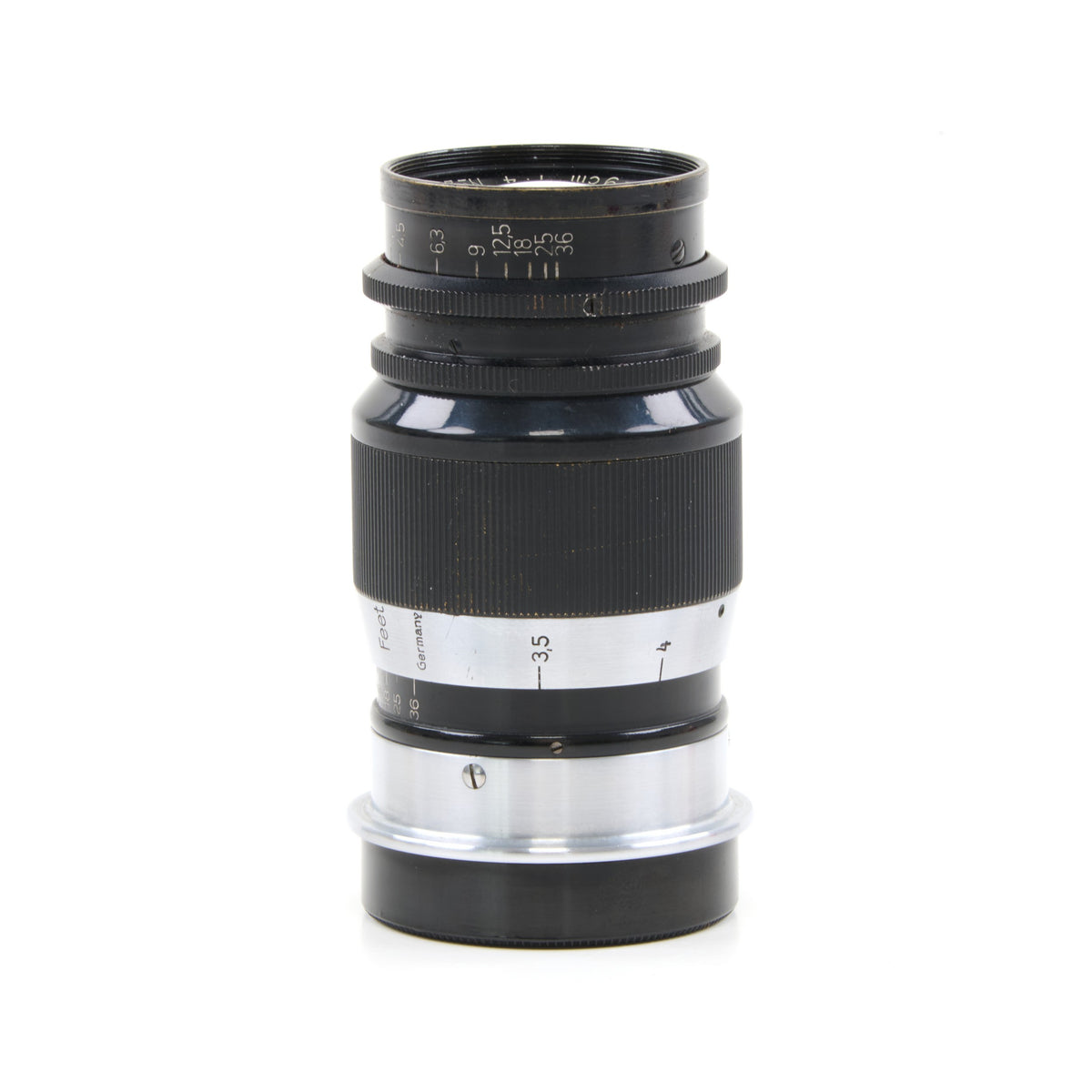 Leitz 90mm f4 Elmar + Doos