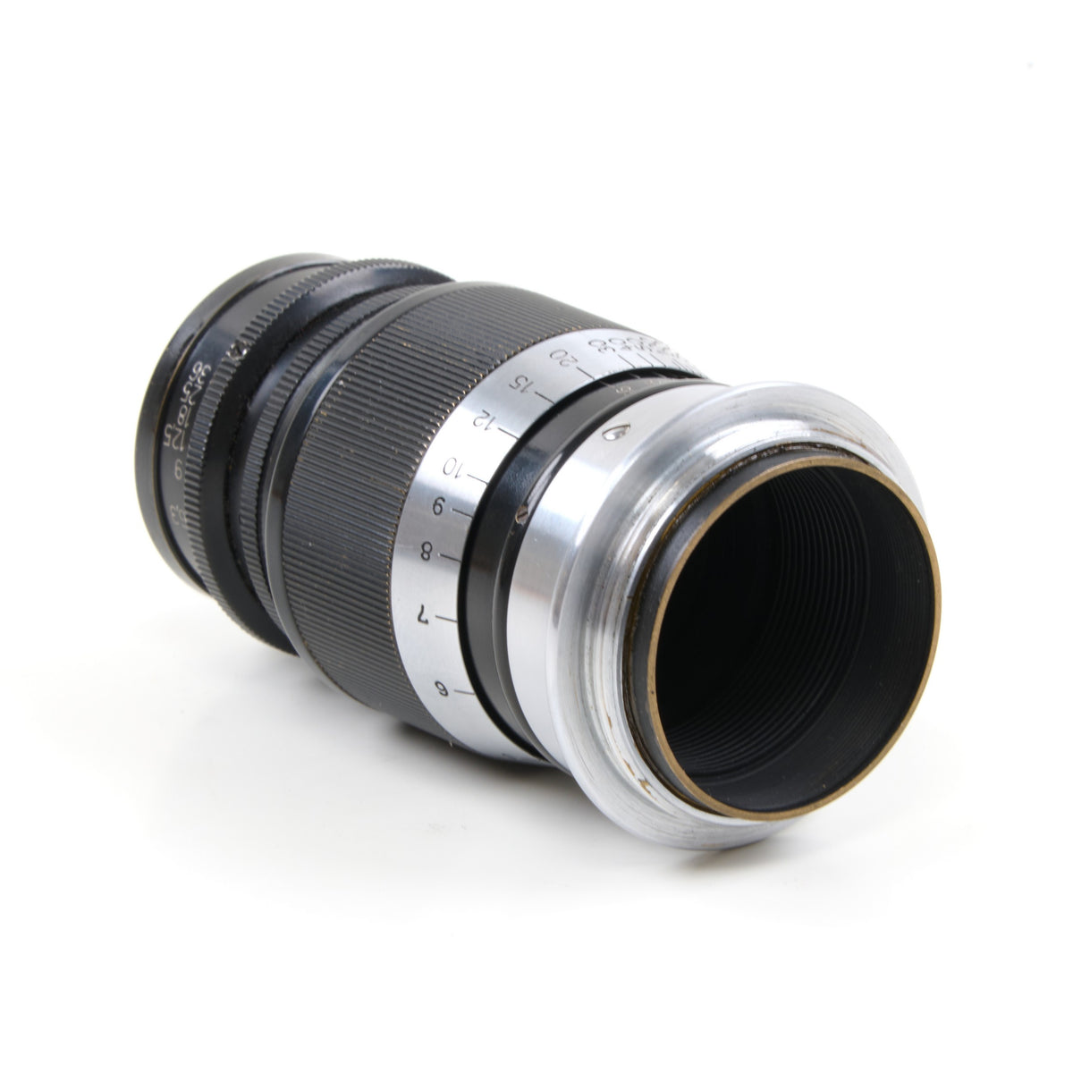 Leitz 90mm f4 Elmar + Doos