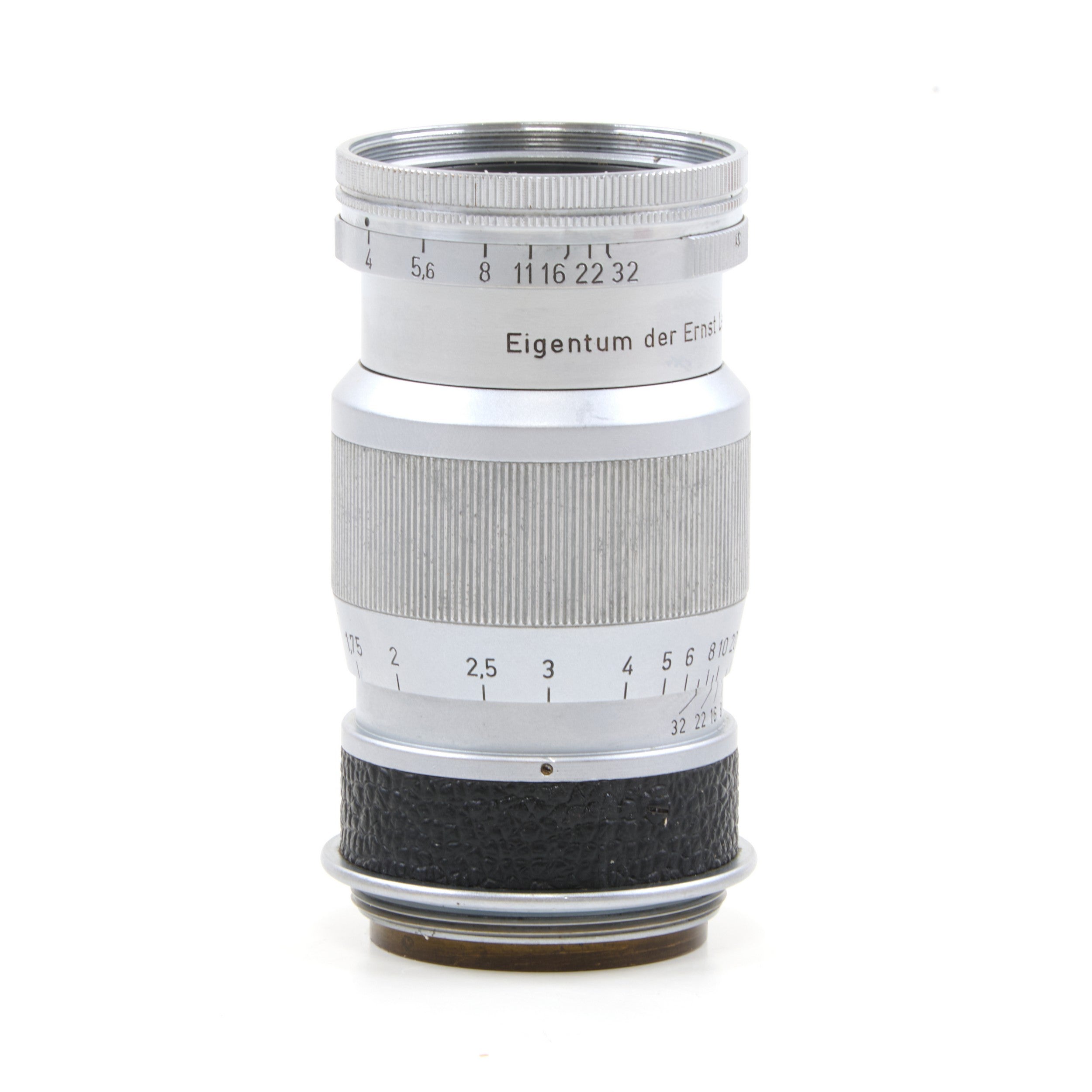 2x Leitz 90mm f4 Elmar M39 Prototype Lens Eigentum der Ernst Leitz GmbH Wetzlar Opeenvolgende Nummers
