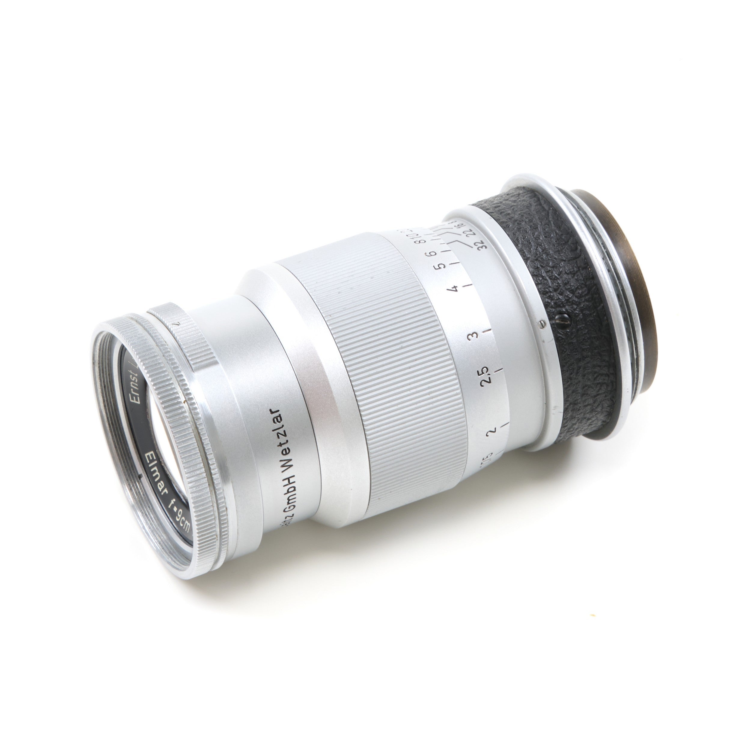 2x Leitz 90mm f4 Elmar M39 Prototype Lens Eigentum der Ernst Leitz GmbH Wetzlar Opeenvolgende Nummers