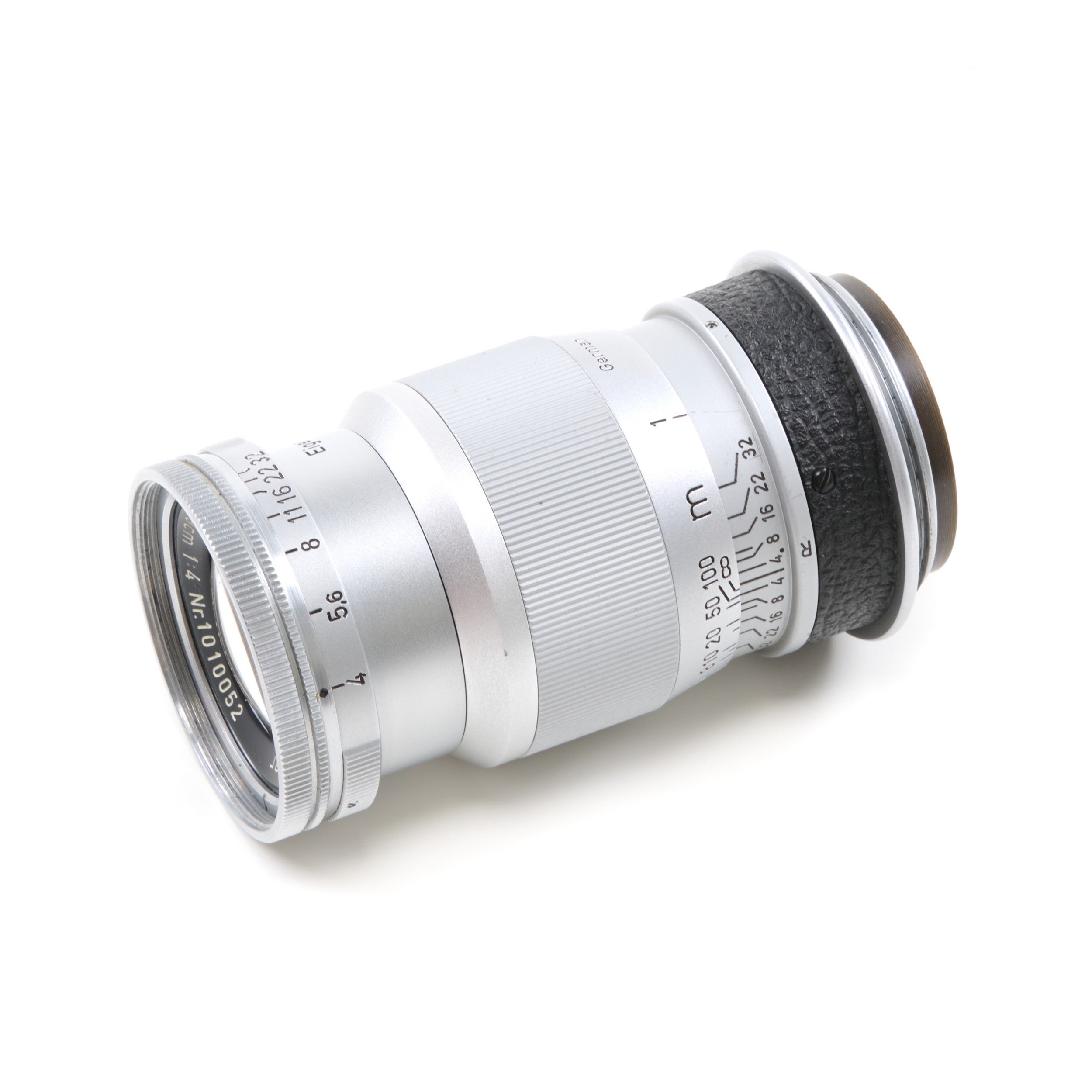 2x Leitz 90mm f4 Elmar M39 Prototype Lens Eigentum der Ernst Leitz GmbH Wetzlar Opeenvolgende Nummers