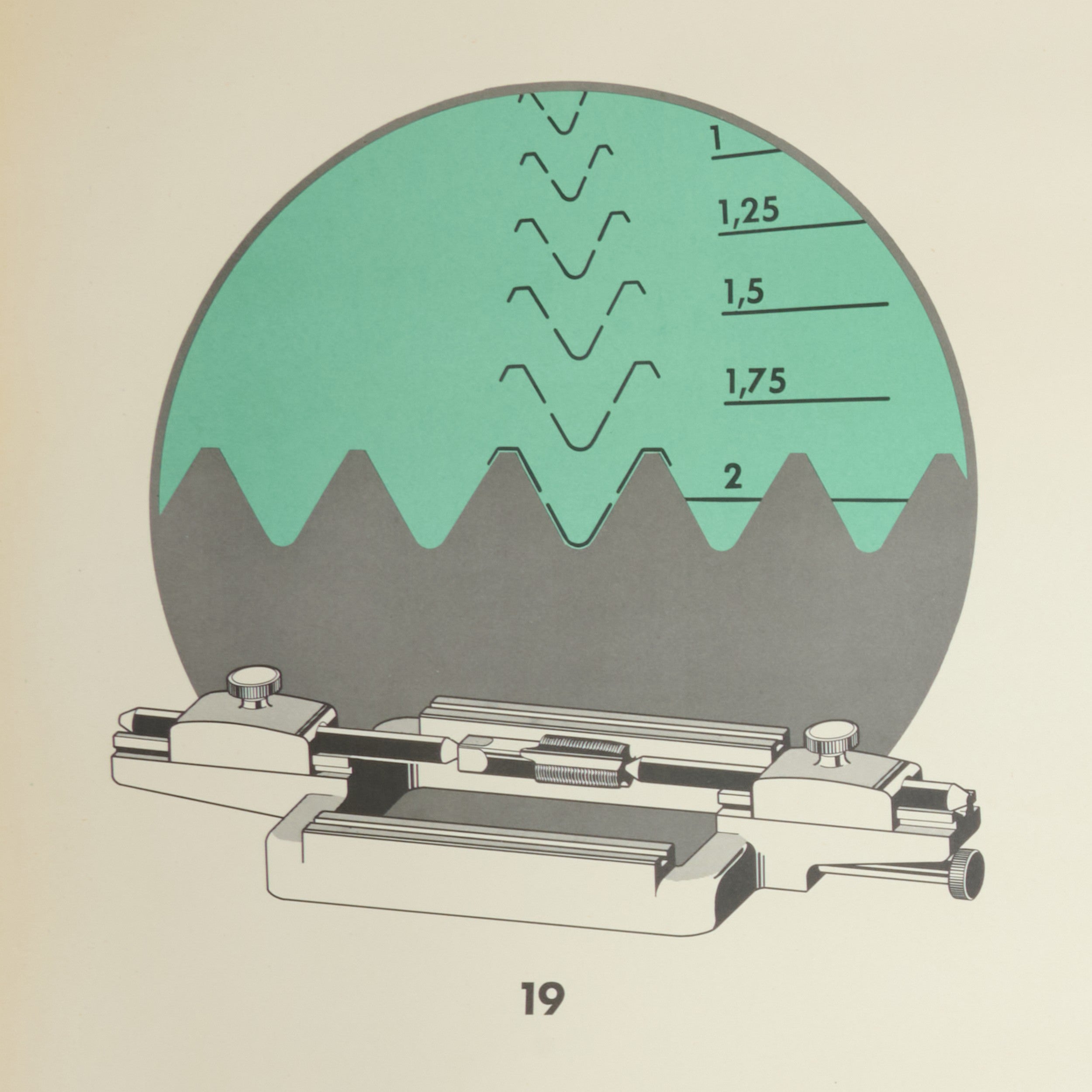Leitz Grote Universele Microscoop Model UWM Poster Engels 1960