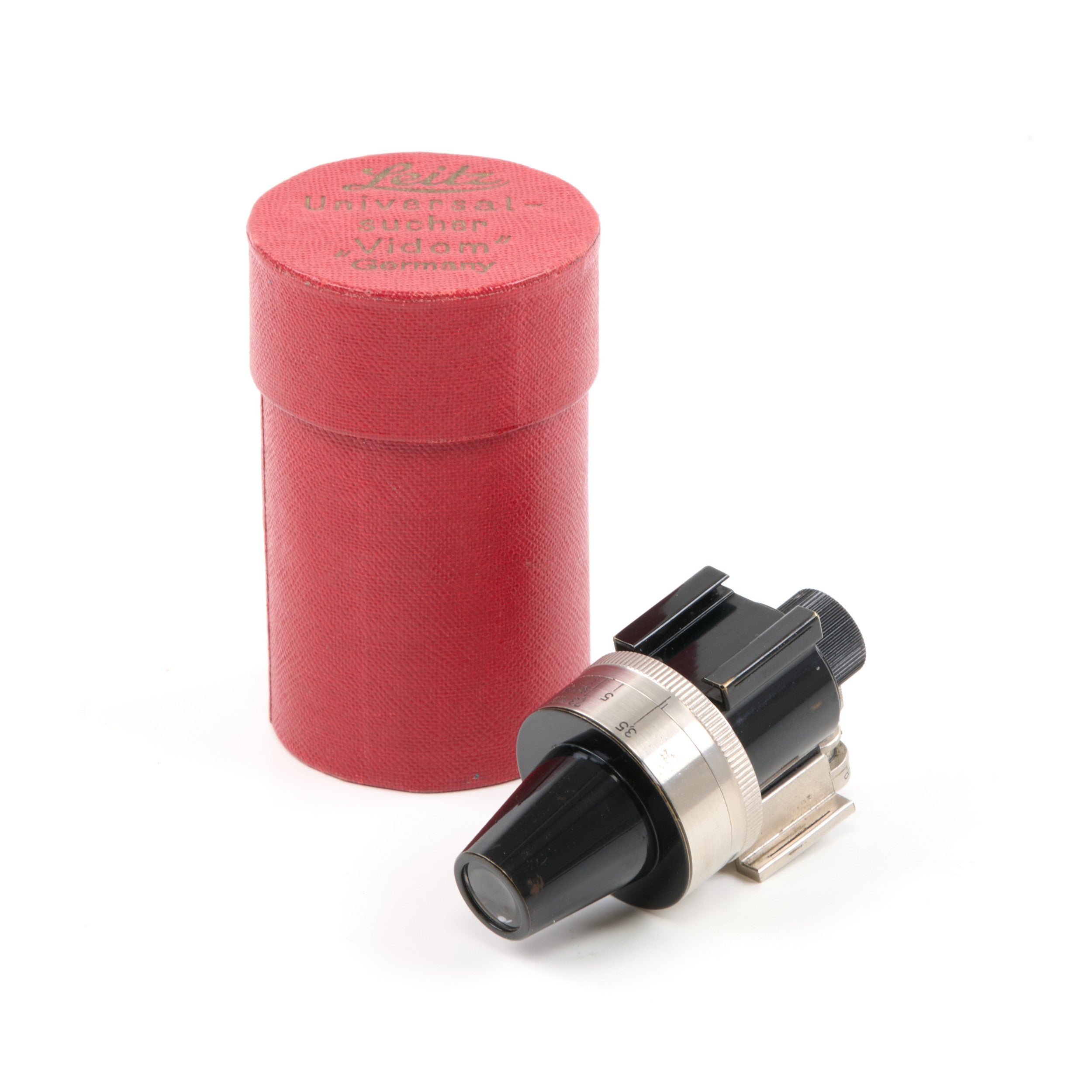 Leitz VIDOM Zwart/Nikkel Universeel Zoeker + Doos