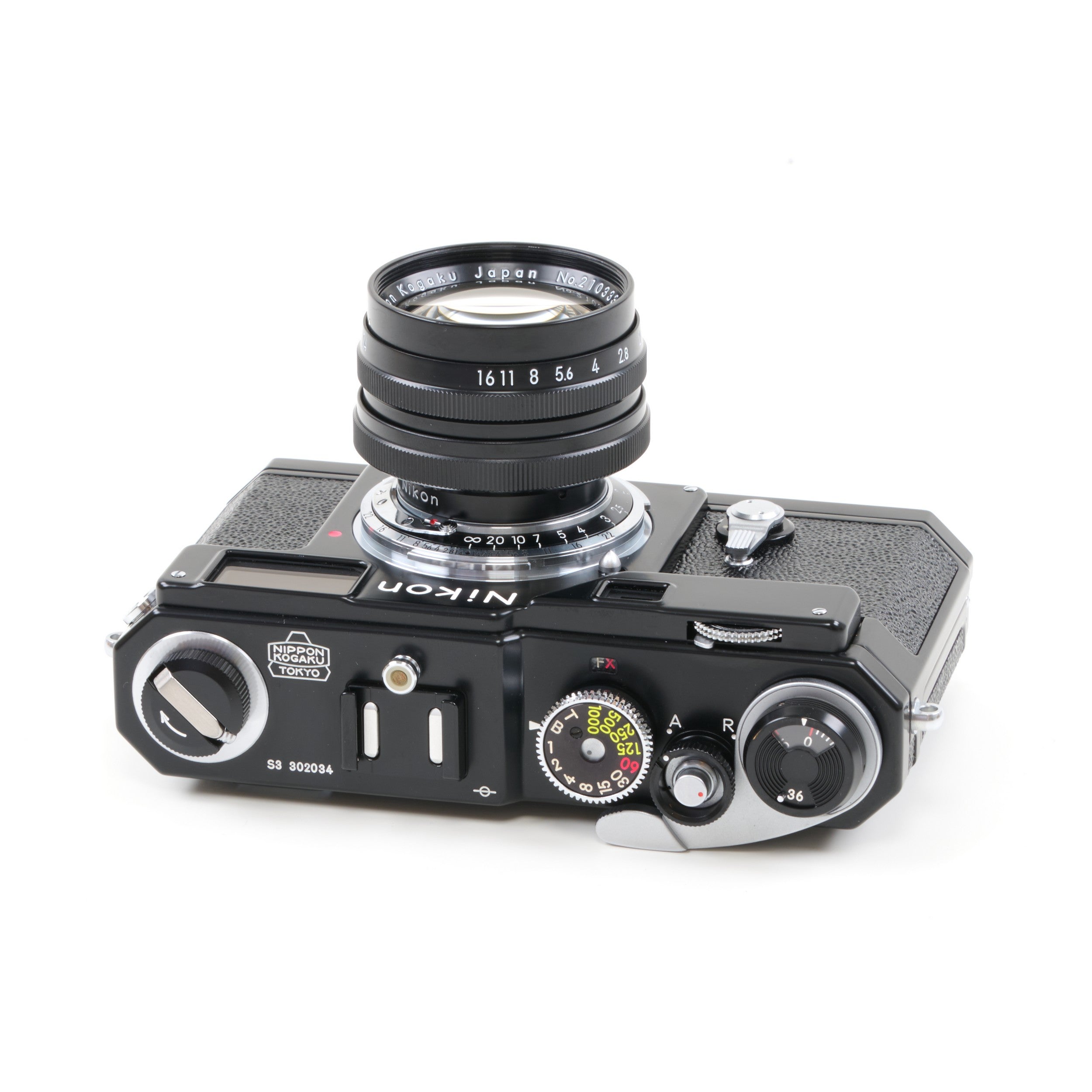 Nikon S3 Black Paint Limited Edition + Doos