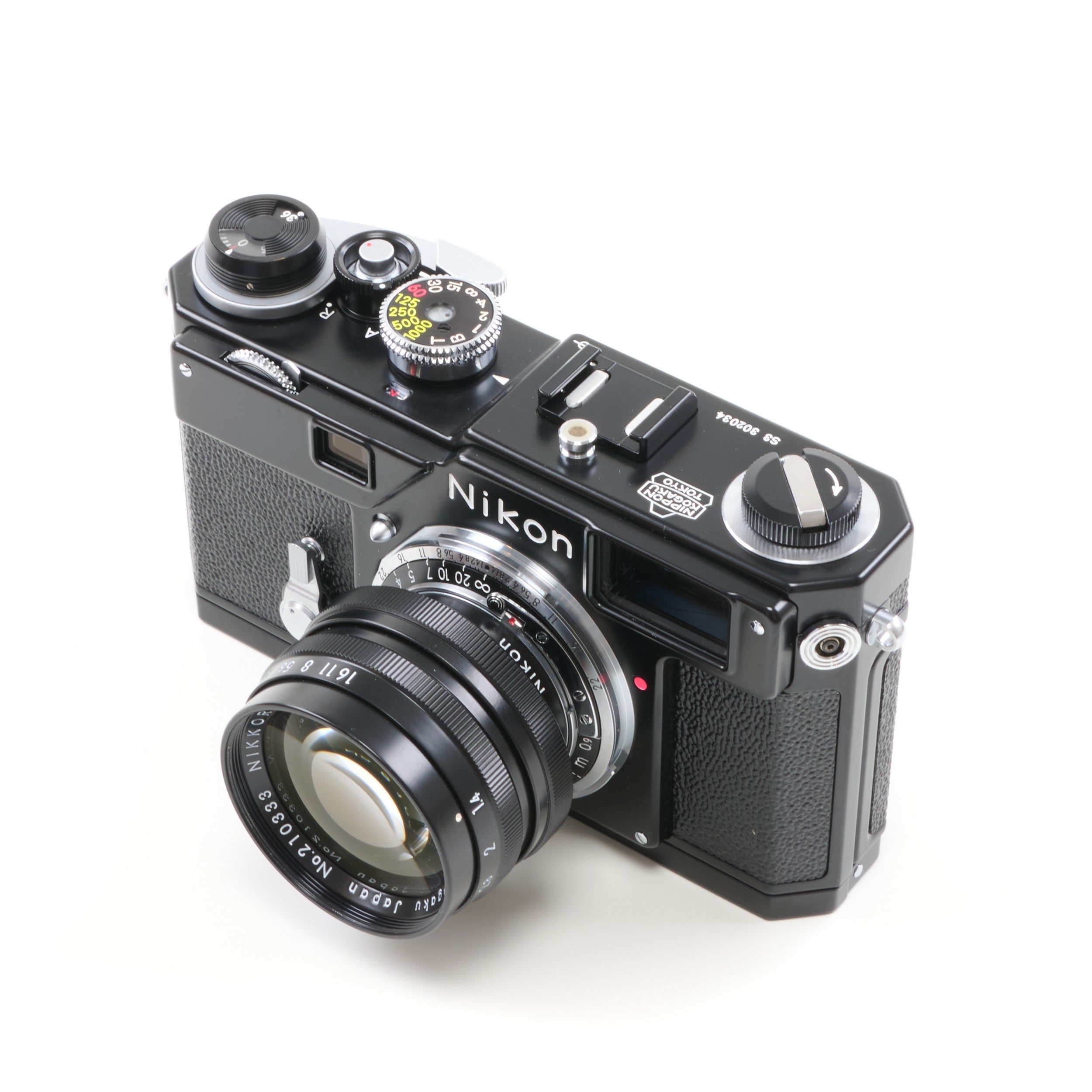 Nikon S3 Black Paint Limited Edition + Doos