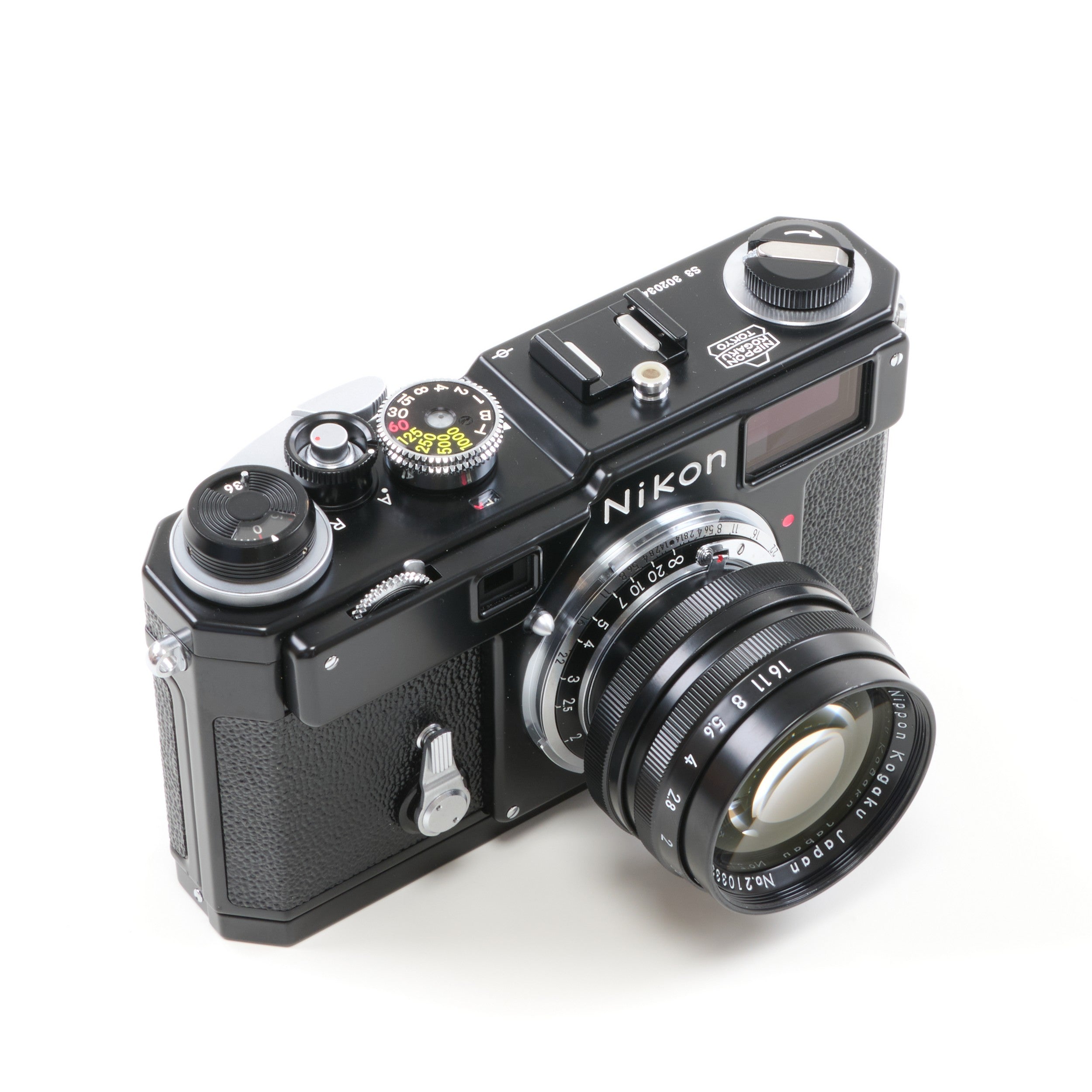 Nikon S3 Black Paint Limited Edition + Doos