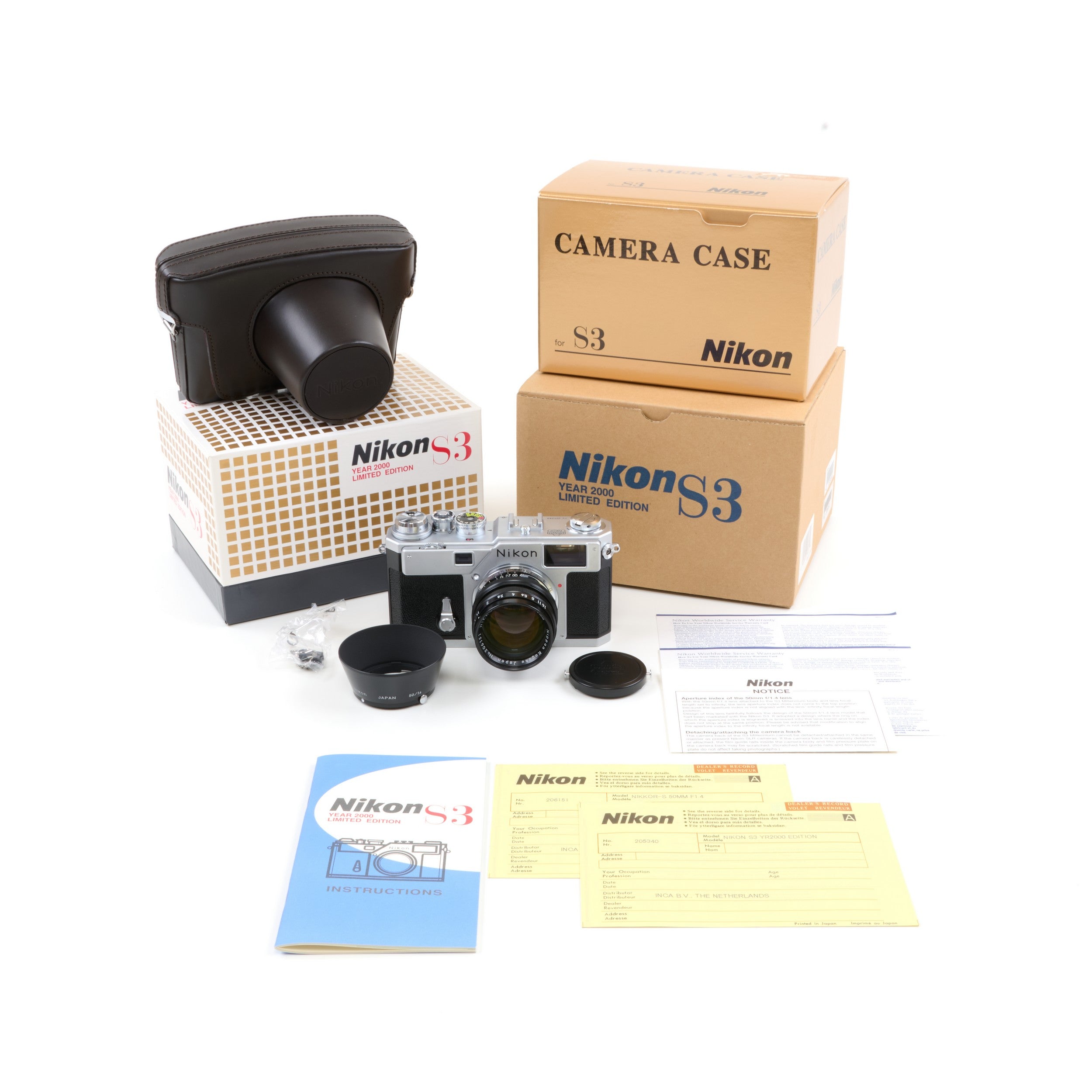 Nikon S3 Year 2000 Millennium Set + Doos