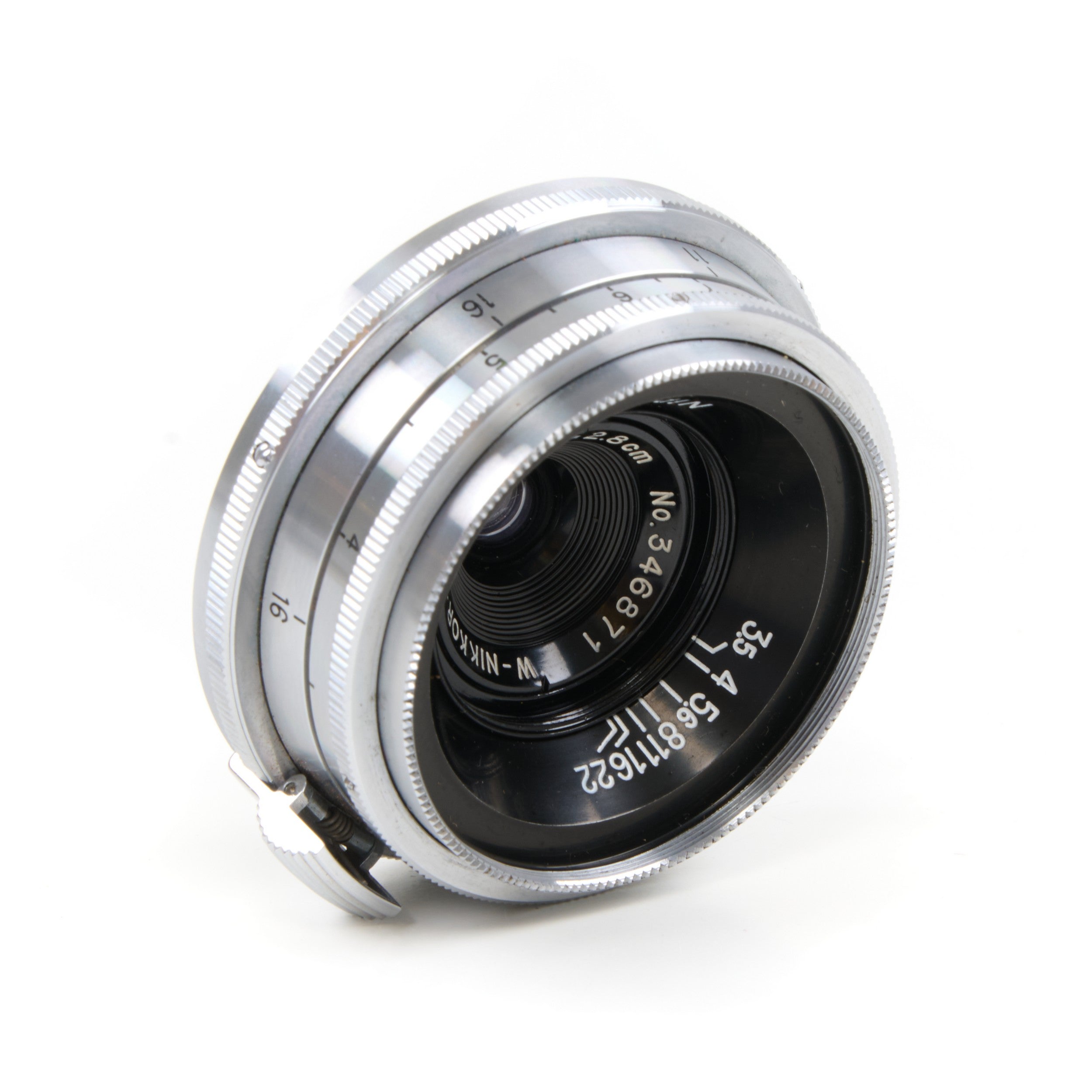 Nippon Kogaku W-Nikkor.C 28mm f3.5 Voor Nikon S