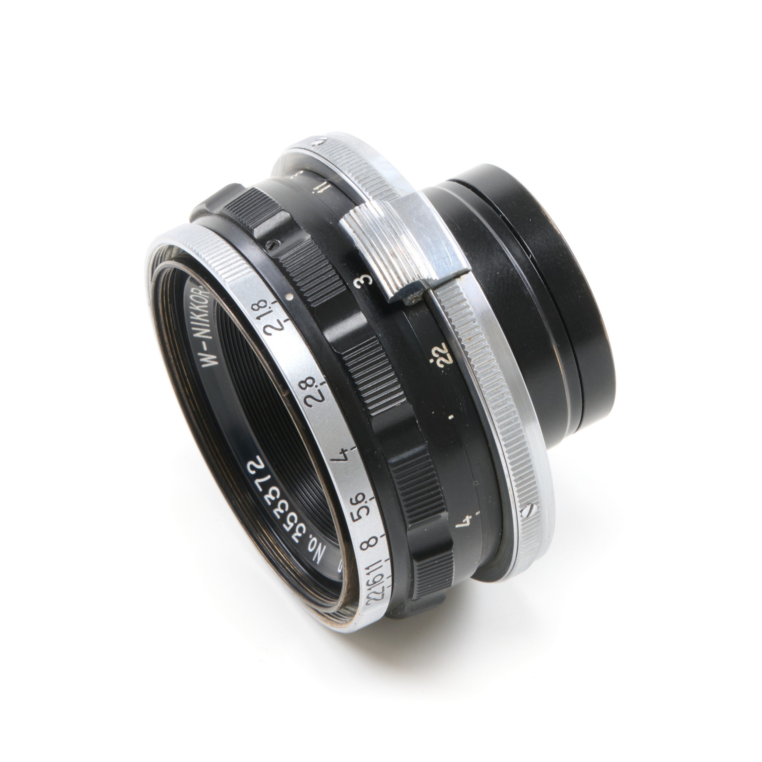 Nippon Kogaku W-Nikkor.C 35mm f1.8 Voor Nikon S Vatting