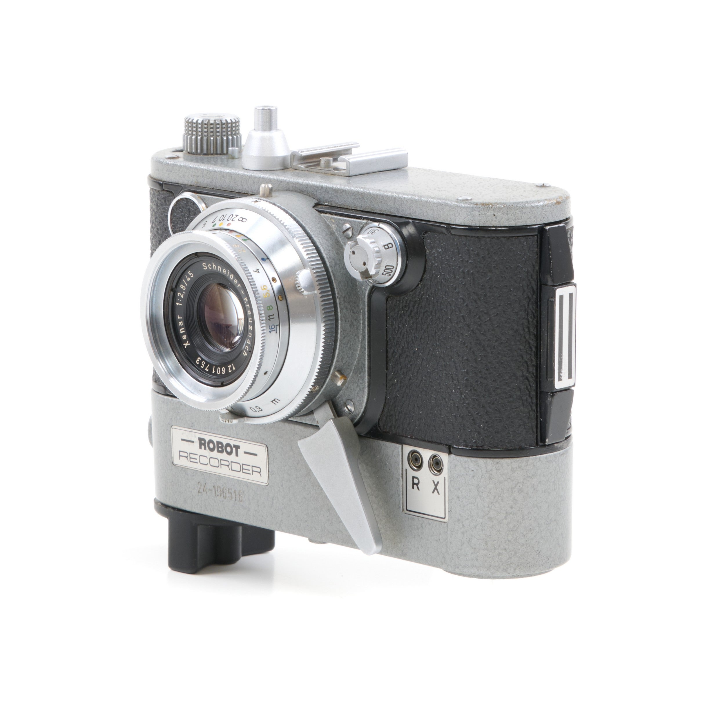 Robot Super Recorder 24 + Schneider-Kreuznach 45mm f2.8 Xenar Lens ZEER ZELDZAM