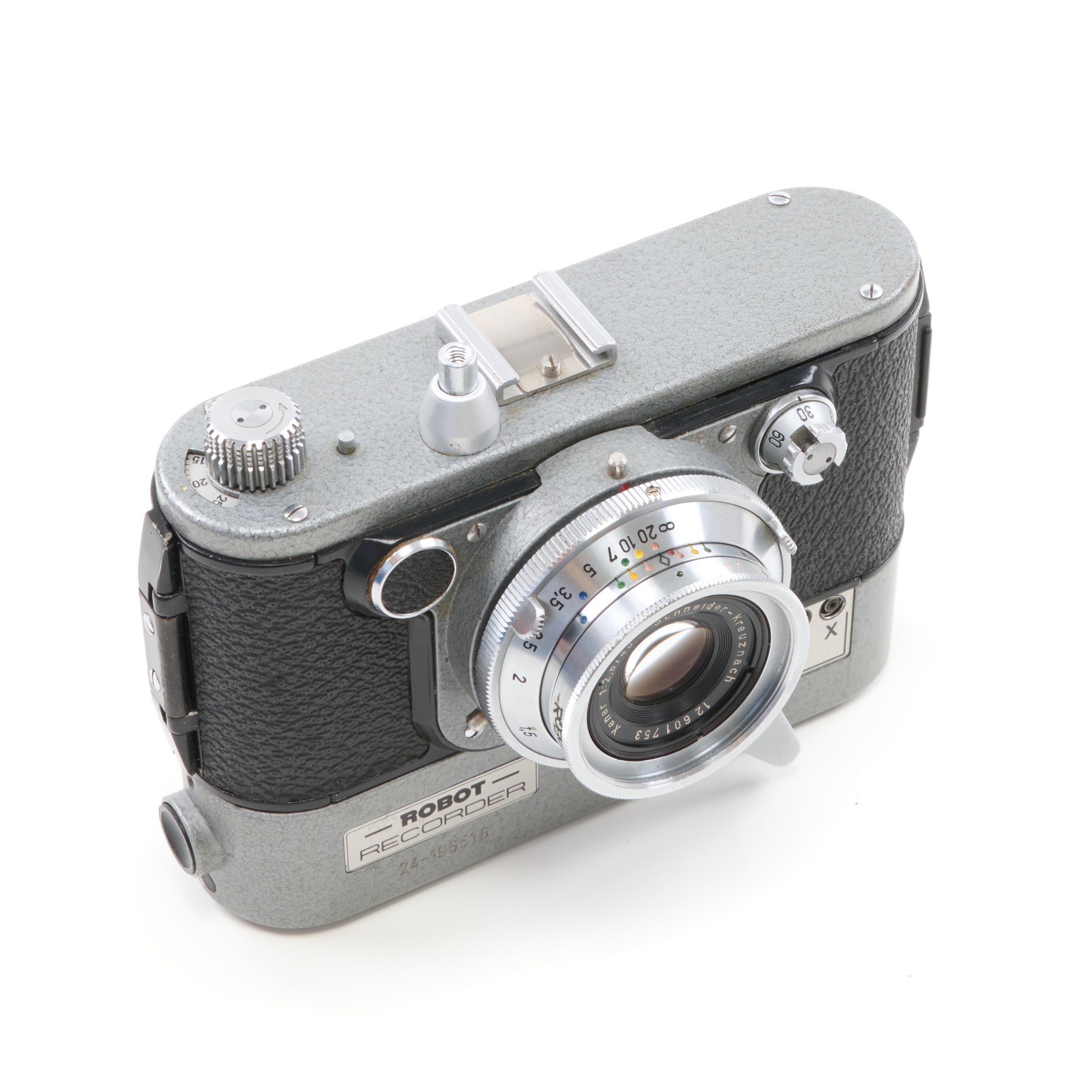 Robot Super Recorder 24 + Schneider-Kreuznach 45mm f2.8 Xenar Lens ZEER ZELDZAM