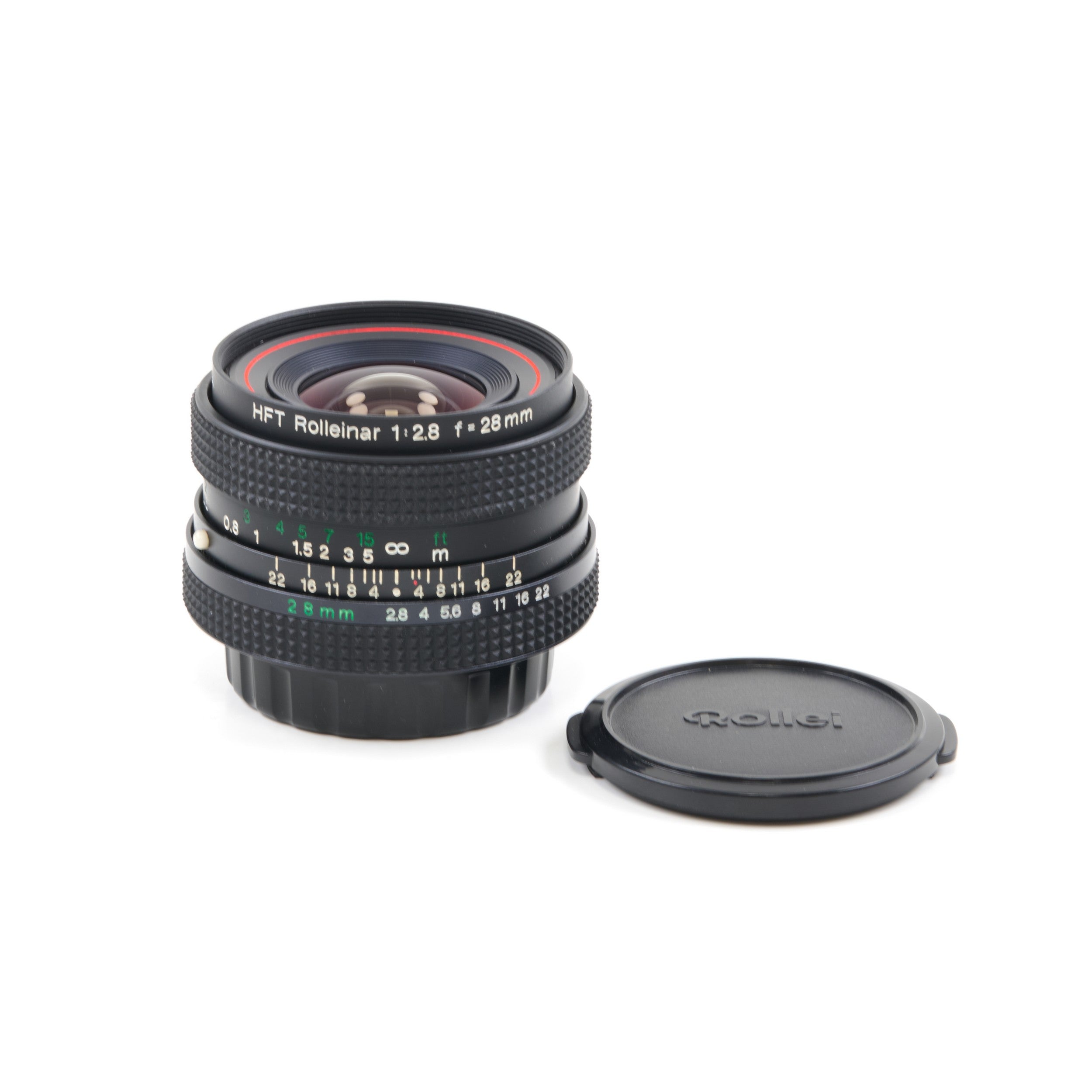 Rollei HFT Rolleinar 28mm f2.8 Red QBM + Doos