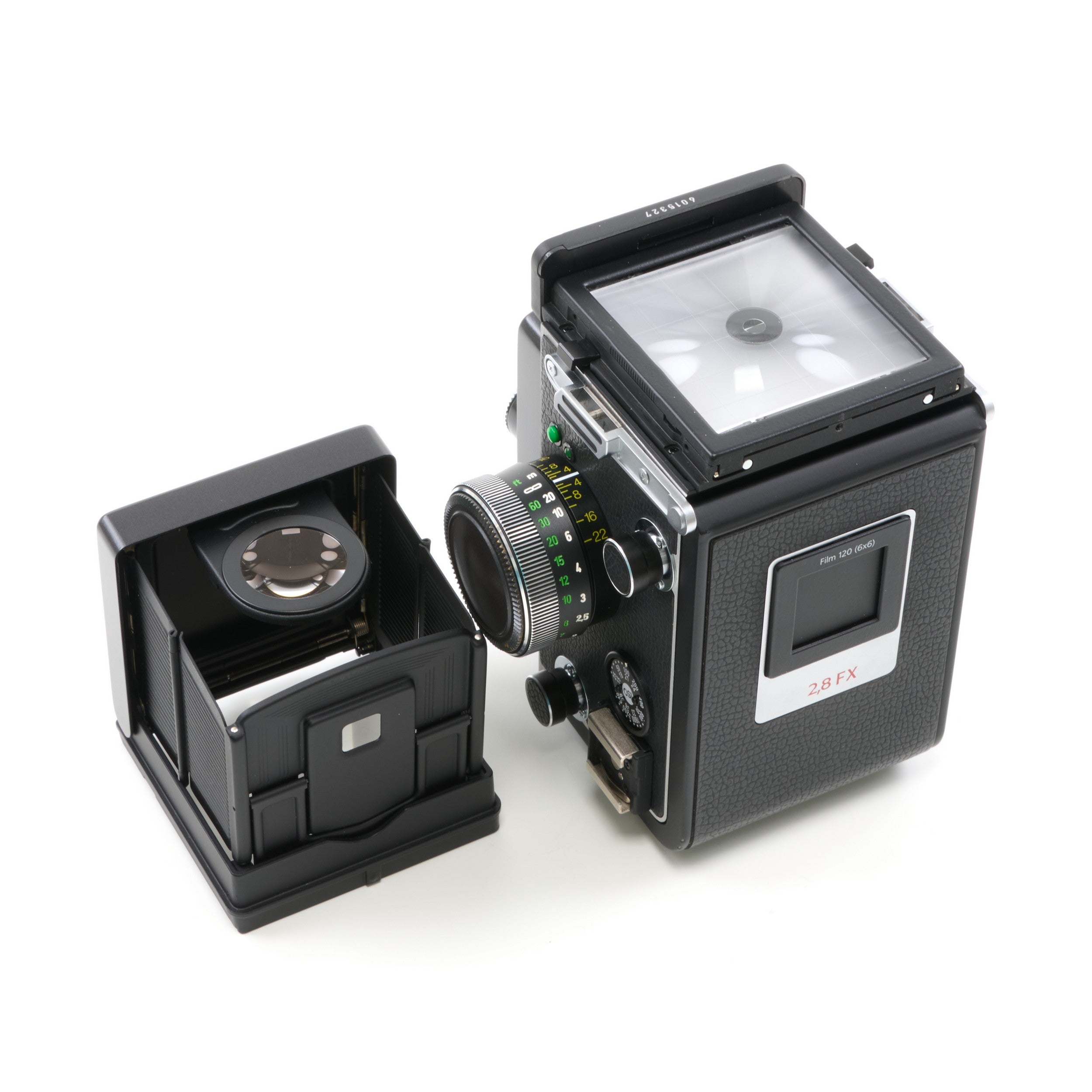 Rolleiflex 2.8 FX + 4.0 FT + 4.0 FW Black Edition Set + Doos