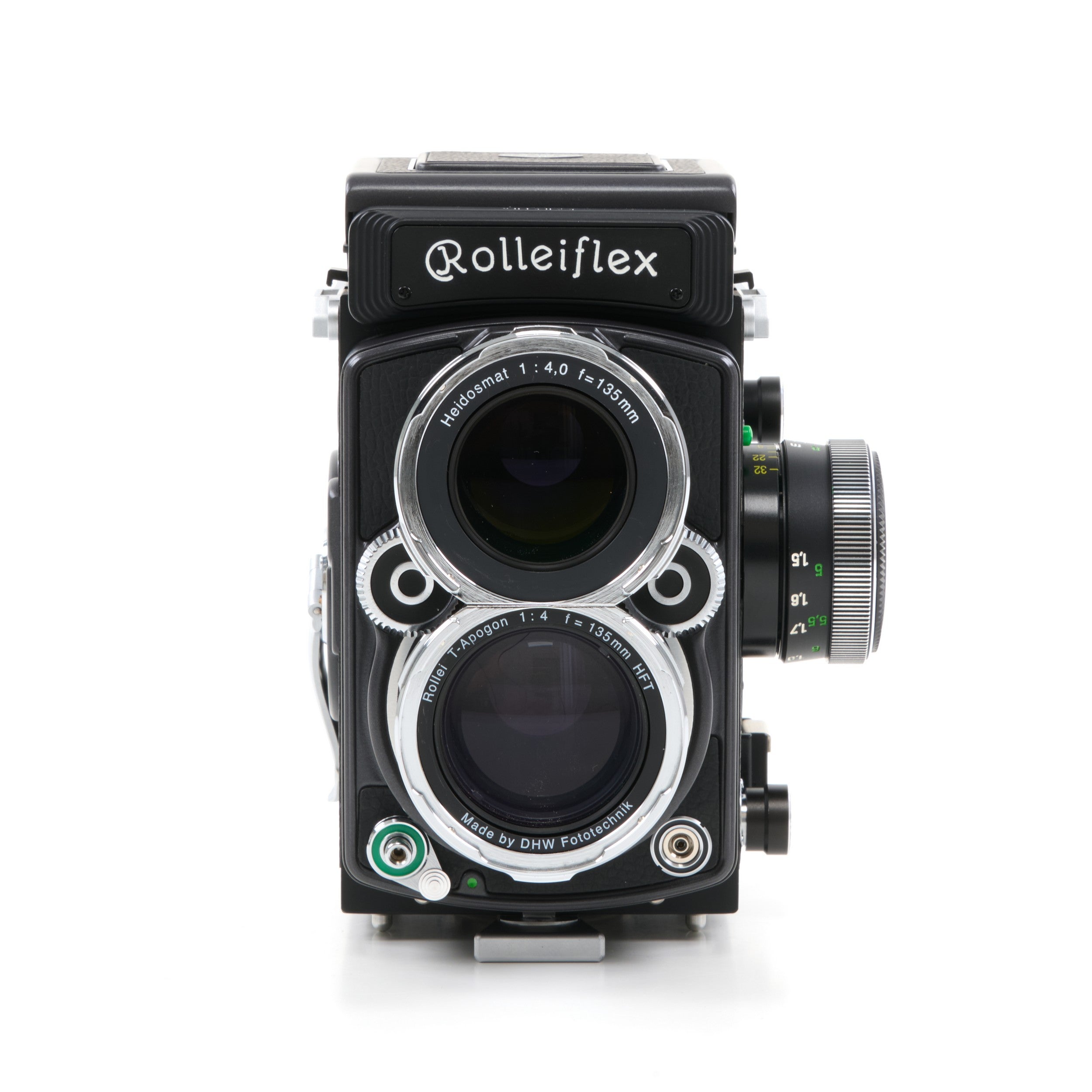 Rolleiflex 2.8 FX + 4.0 FT + 4.0 FW Black Edition Set + Doos