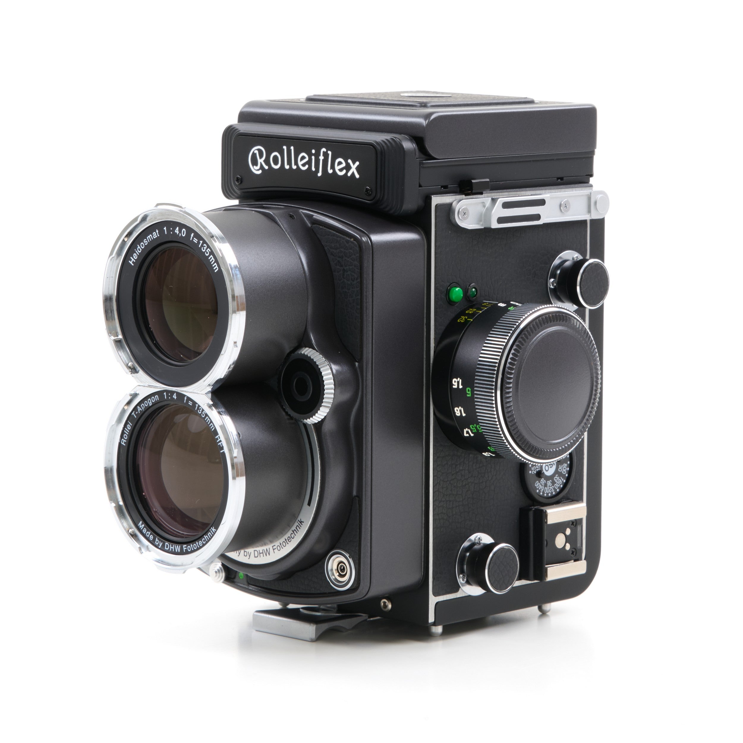 Rolleiflex 2.8 FX + 4.0 FT + 4.0 FW Black Edition Set + Doos