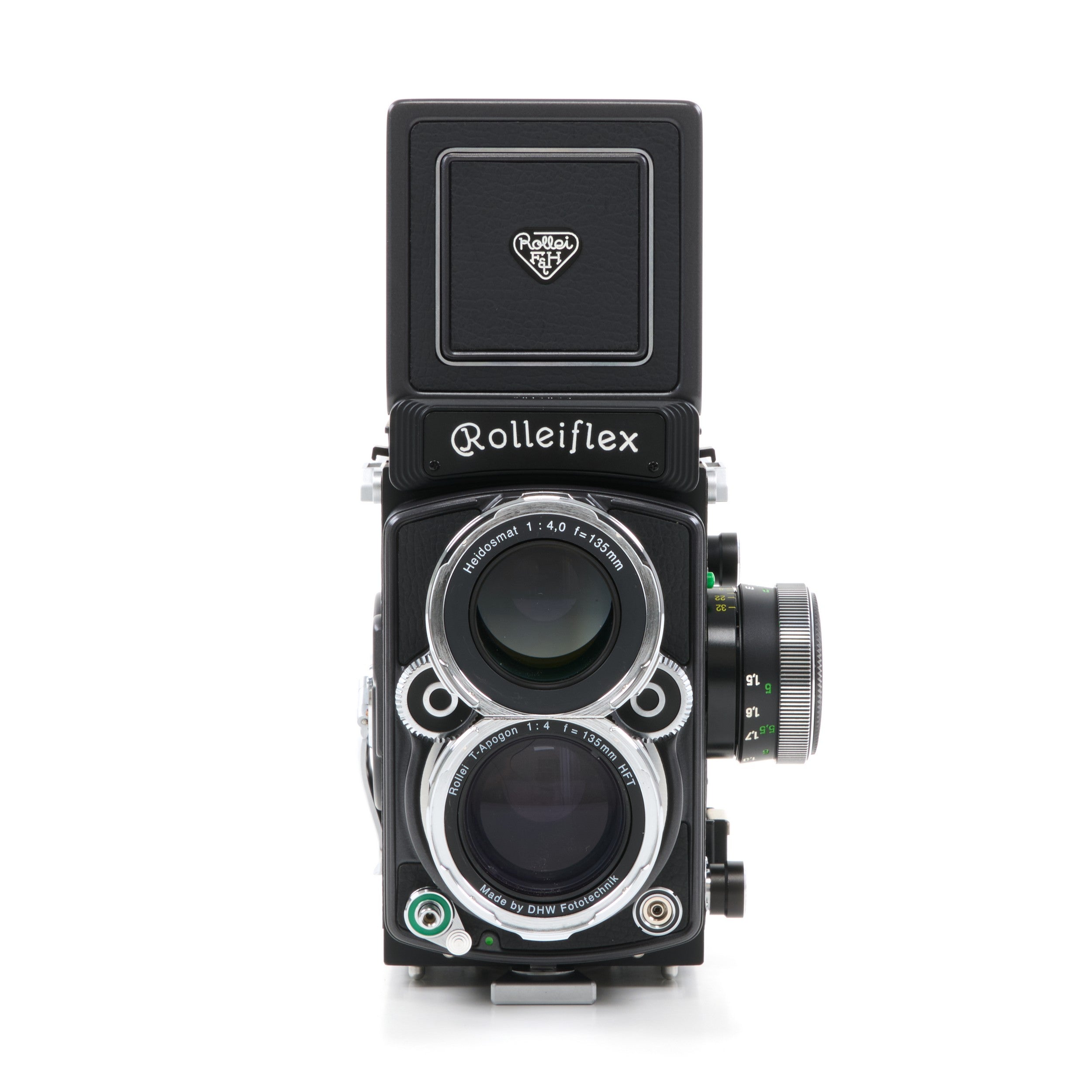 Rolleiflex 2.8 FX + 4.0 FT + 4.0 FW Black Edition Set + Doos