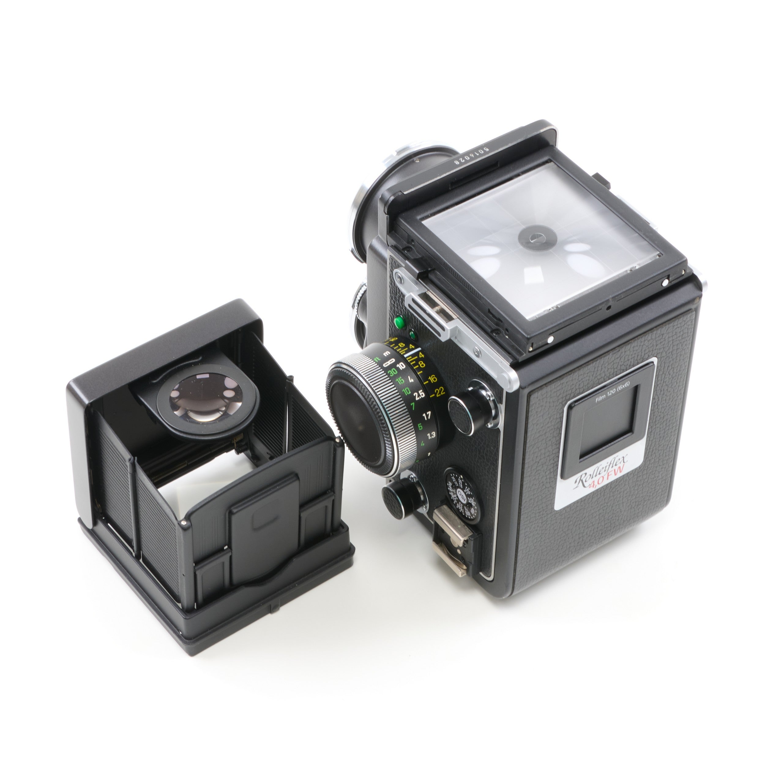 Rolleiflex 2.8 FX + 4.0 FT + 4.0 FW Black Edition Set + Doos