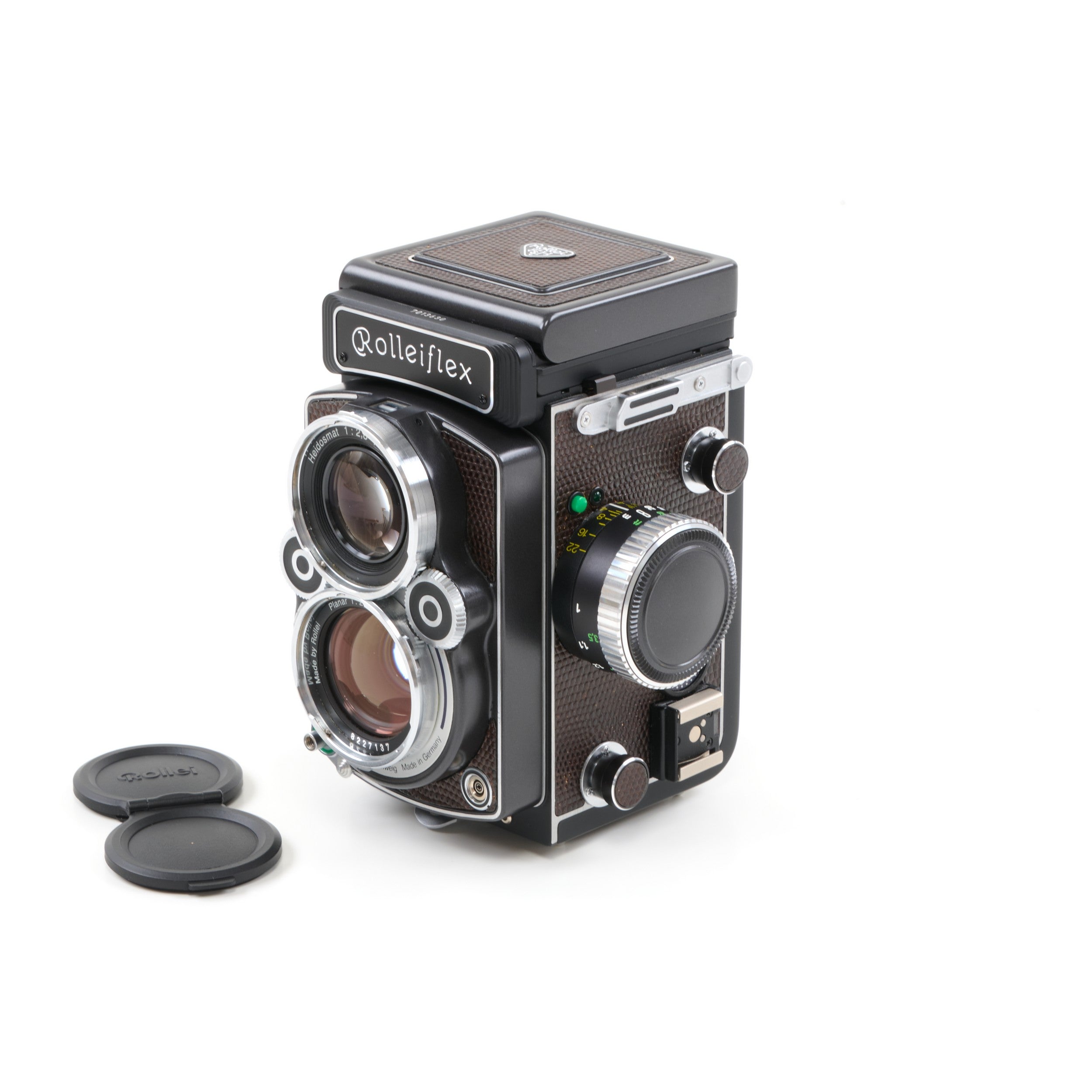 Rolleiflex 2.8 FX Planar 80mm HFT + Doos