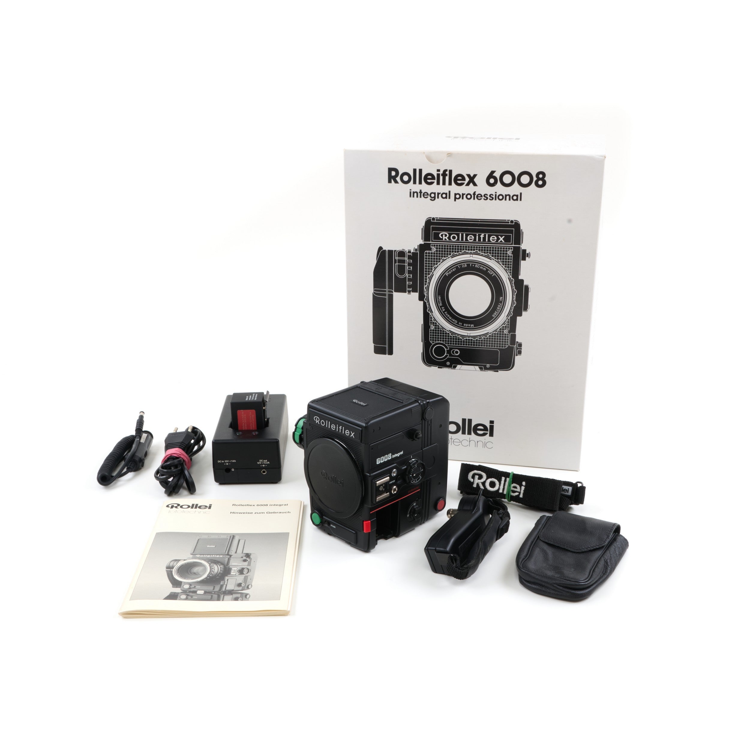 Rolleiflex 6008 Integral Professioneel + Magazin 6000 120 / 6x6 + Doos