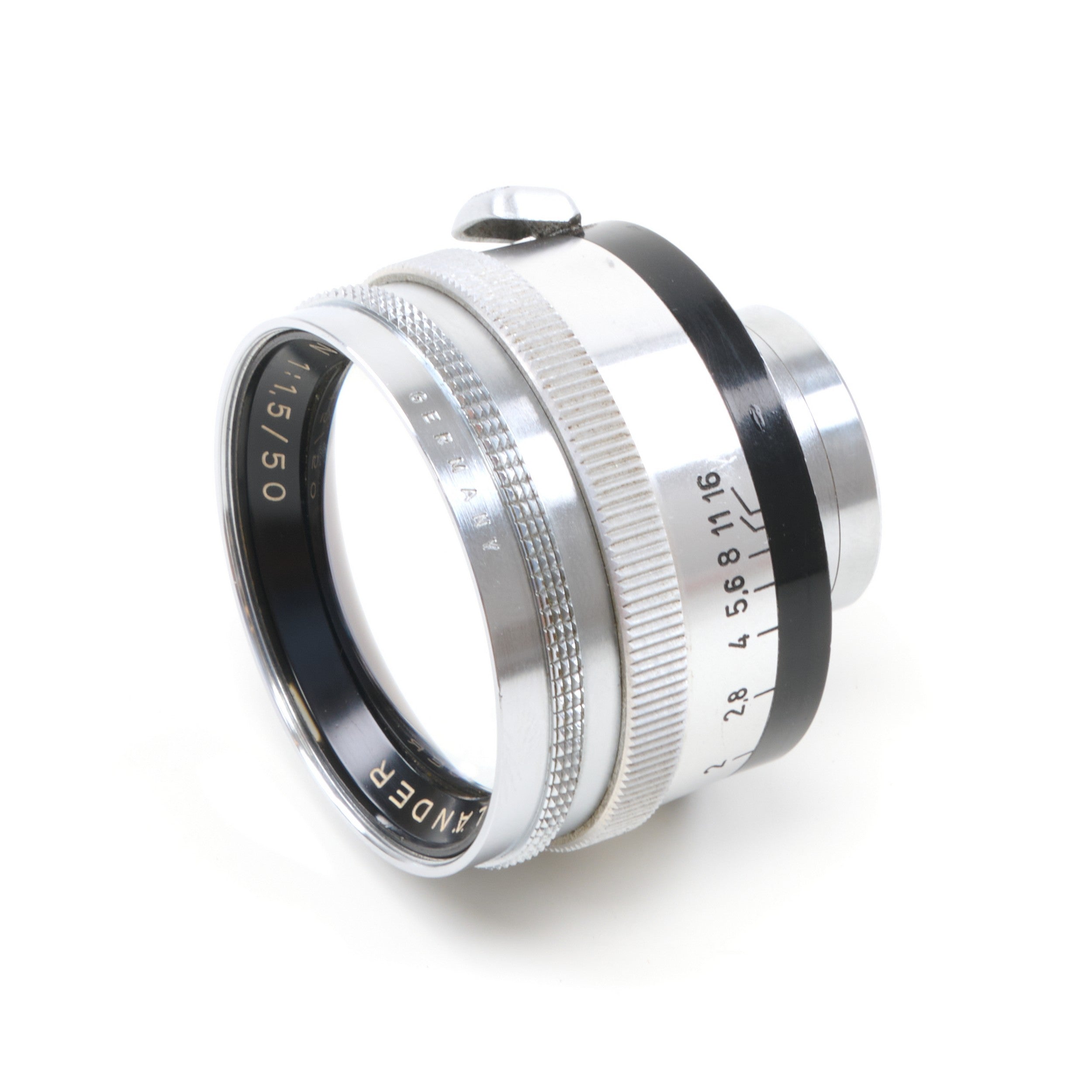 Voigtländer 50mm f1.5 Nokton Voor Prominent