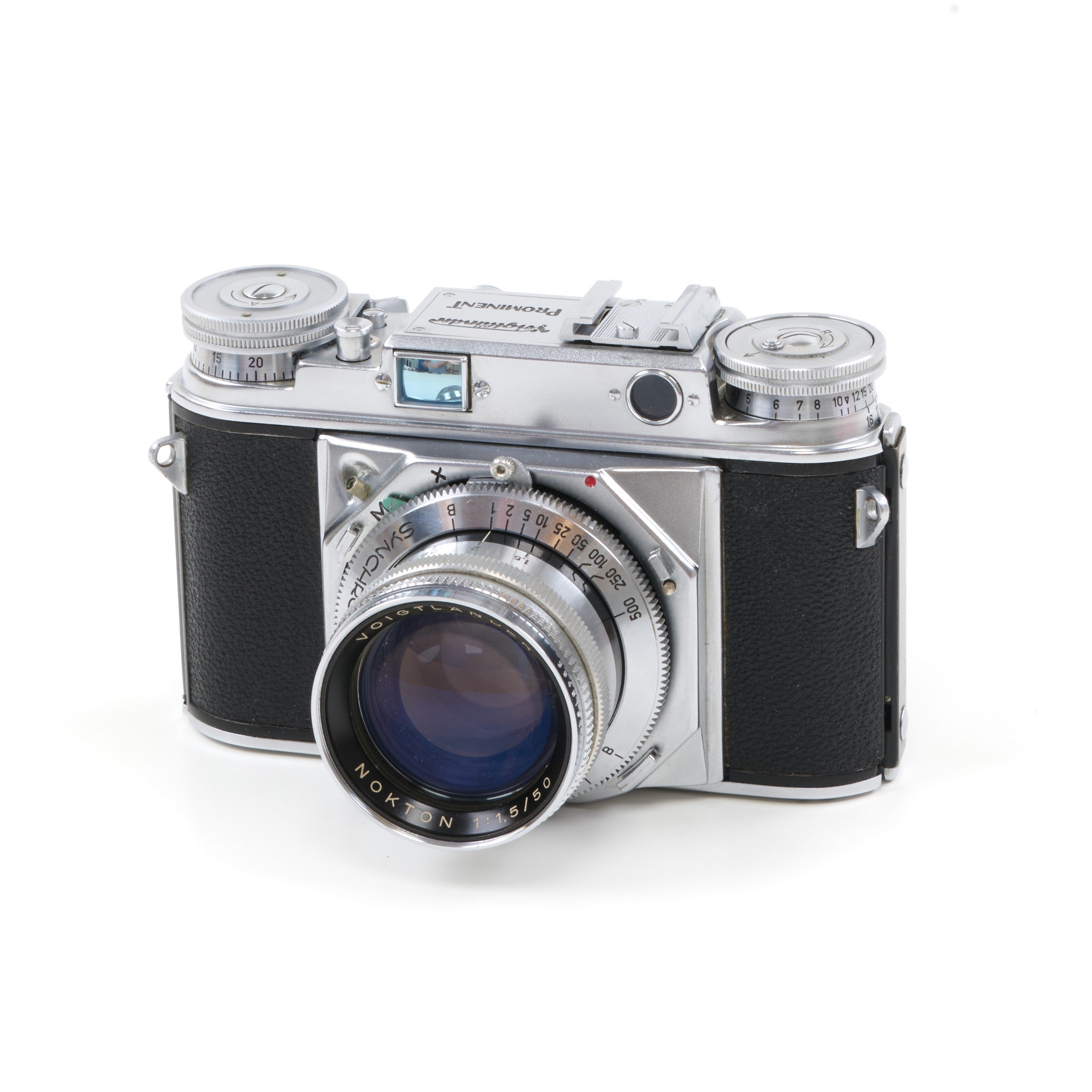 Voigtländer 50mm f1.5 Nokton Voor Prominent