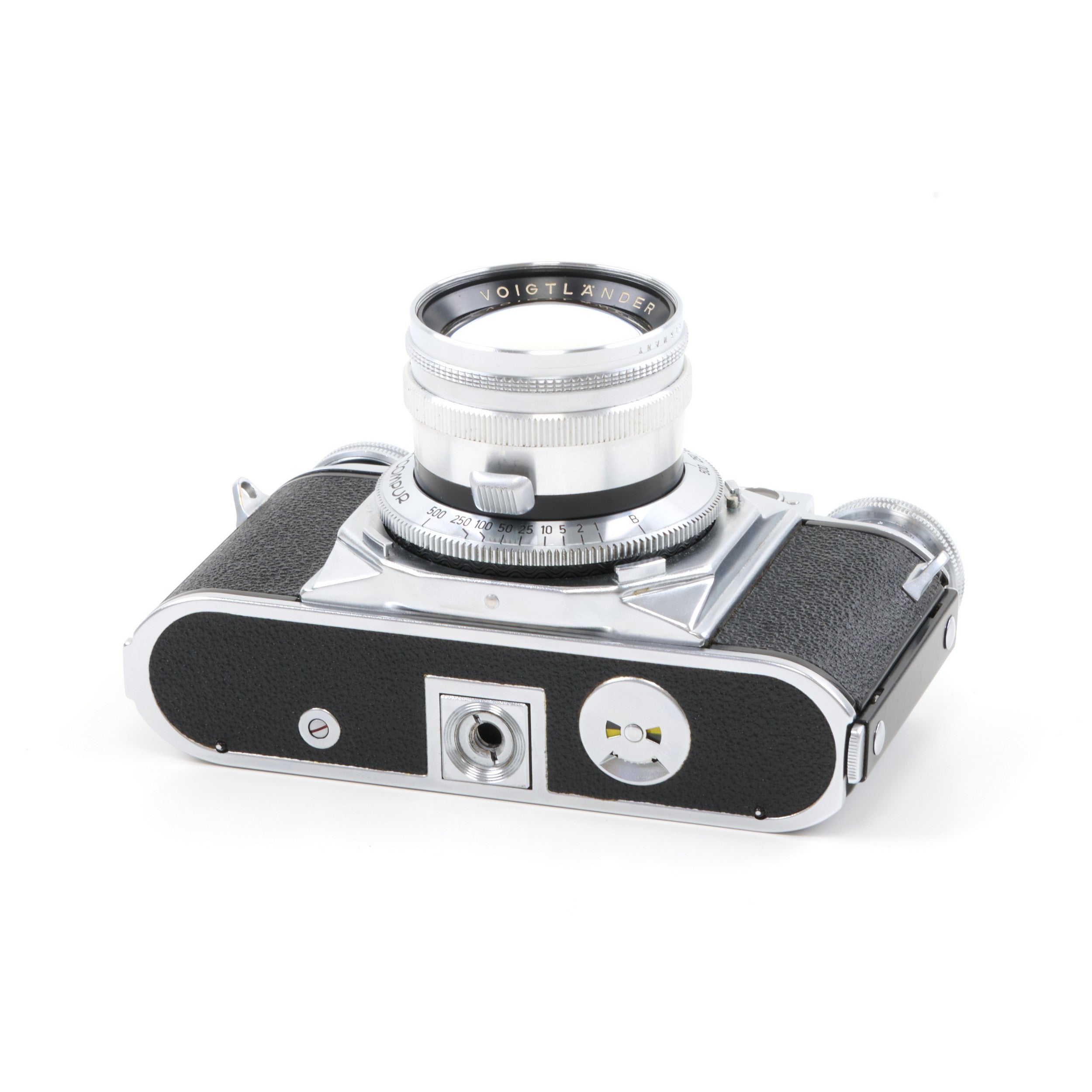 Voigtländer Prominent 3e Model + 50mm f1.5 Nokton + Doos