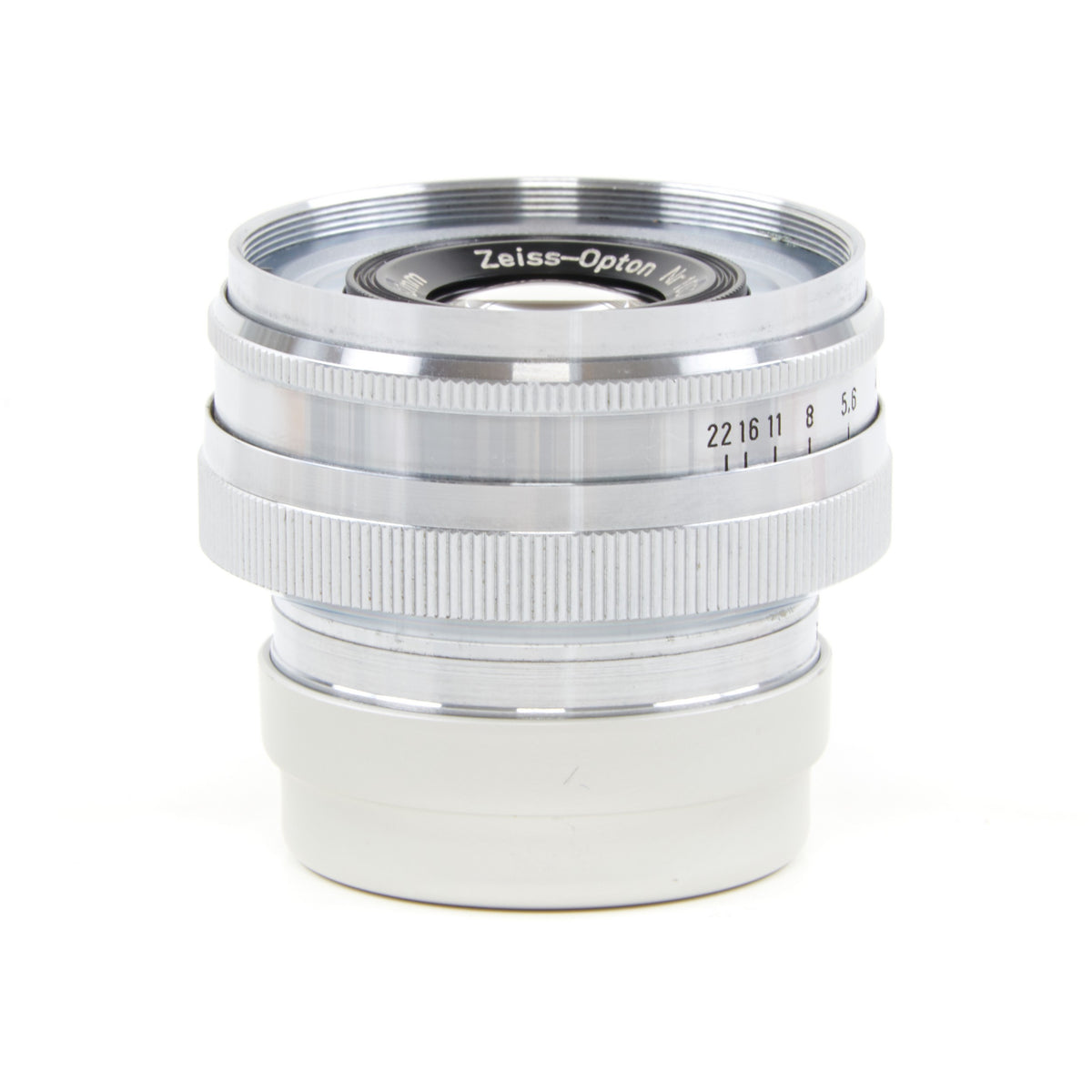 Zeiss-Opton Tessar 50 mm f3.5 RIGID Set Voor Contax RF