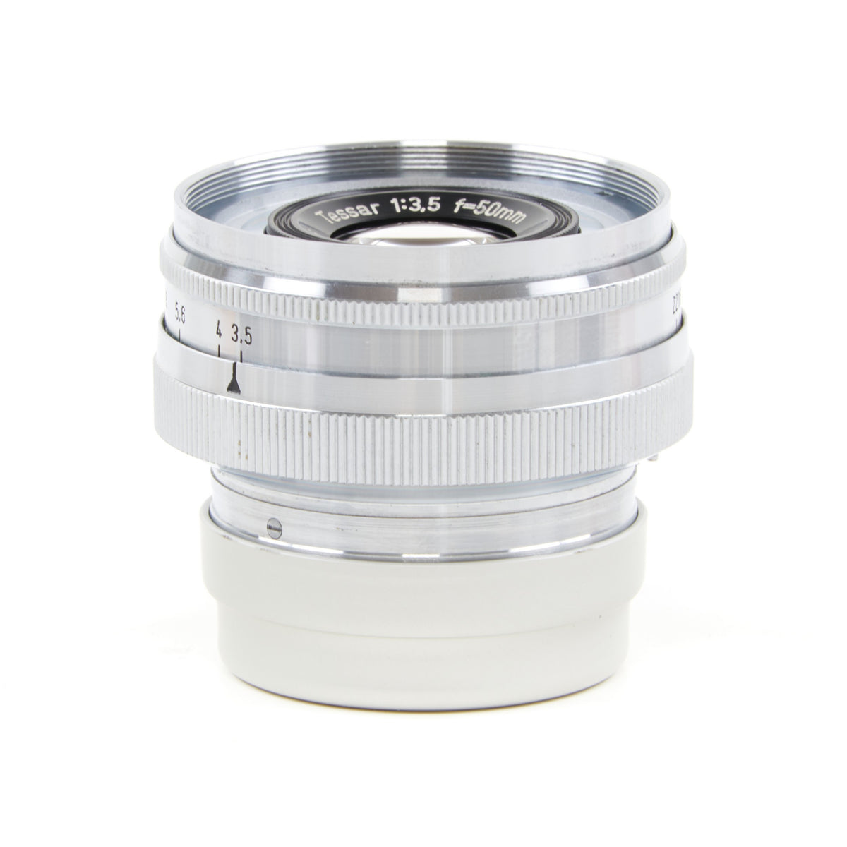 Zeiss-Opton Tessar 50 mm f3.5 RIGID Set Voor Contax RF