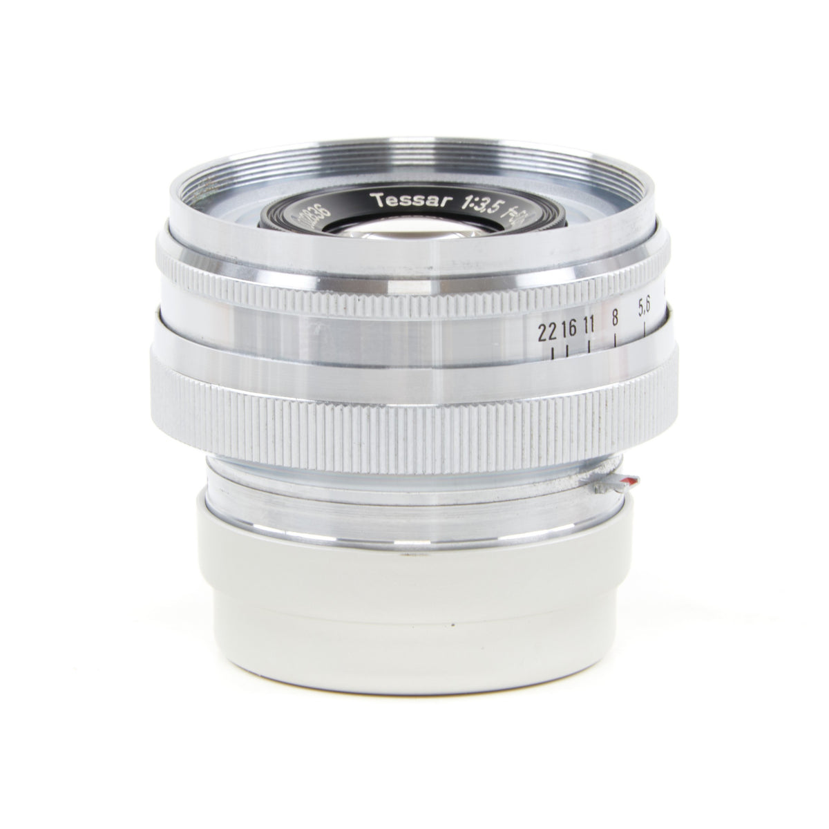 Zeiss-Opton Tessar 50 mm f3.5 RIGID Set Voor Contax RF