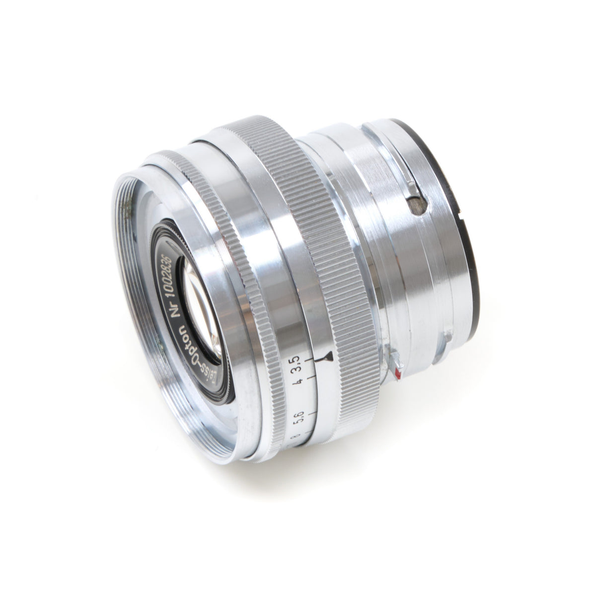 Zeiss-Opton Tessar 50 mm f3.5 RIGID Set Voor Contax RF