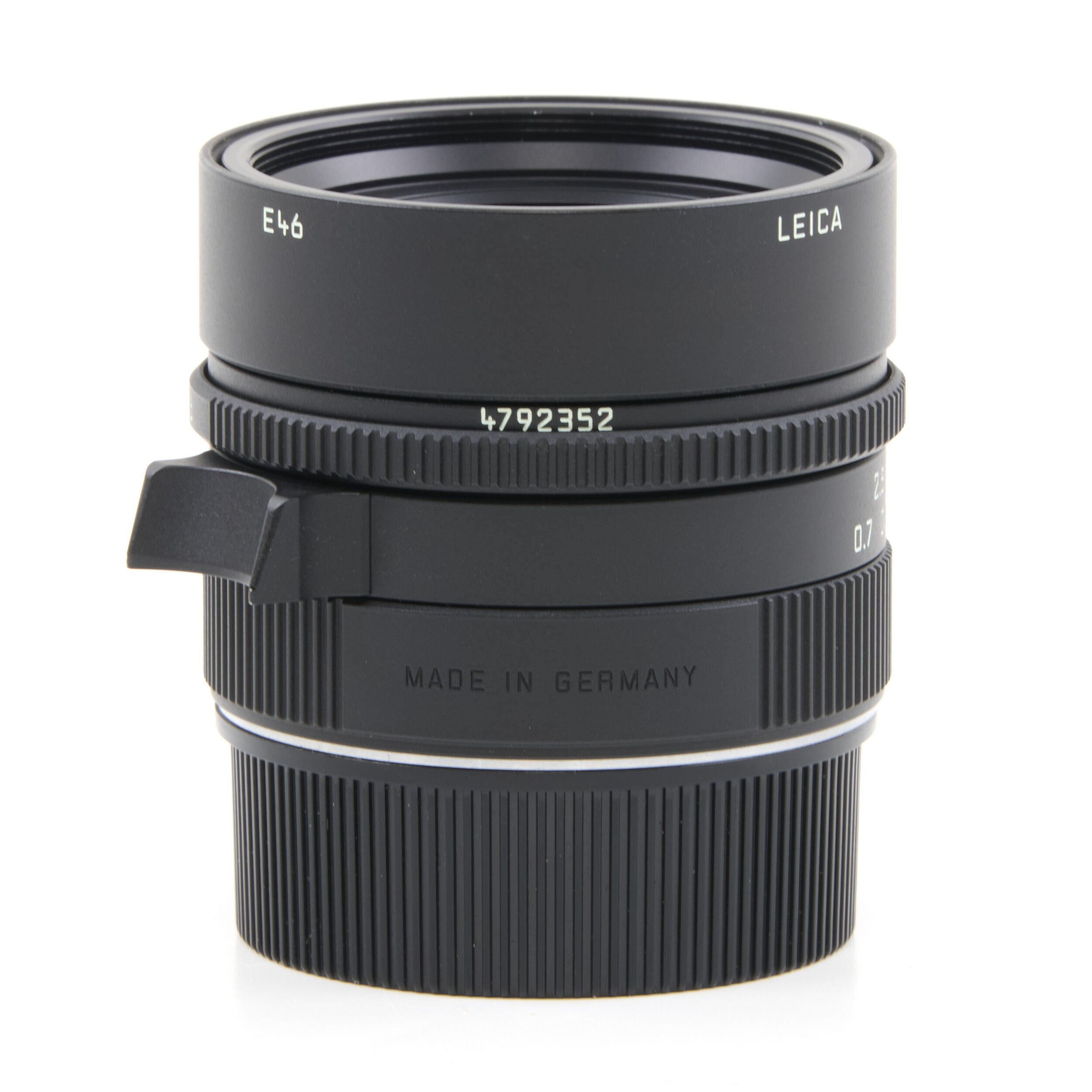 Leica 28mm f2 Summicron-M Matt Black Paint + Doos