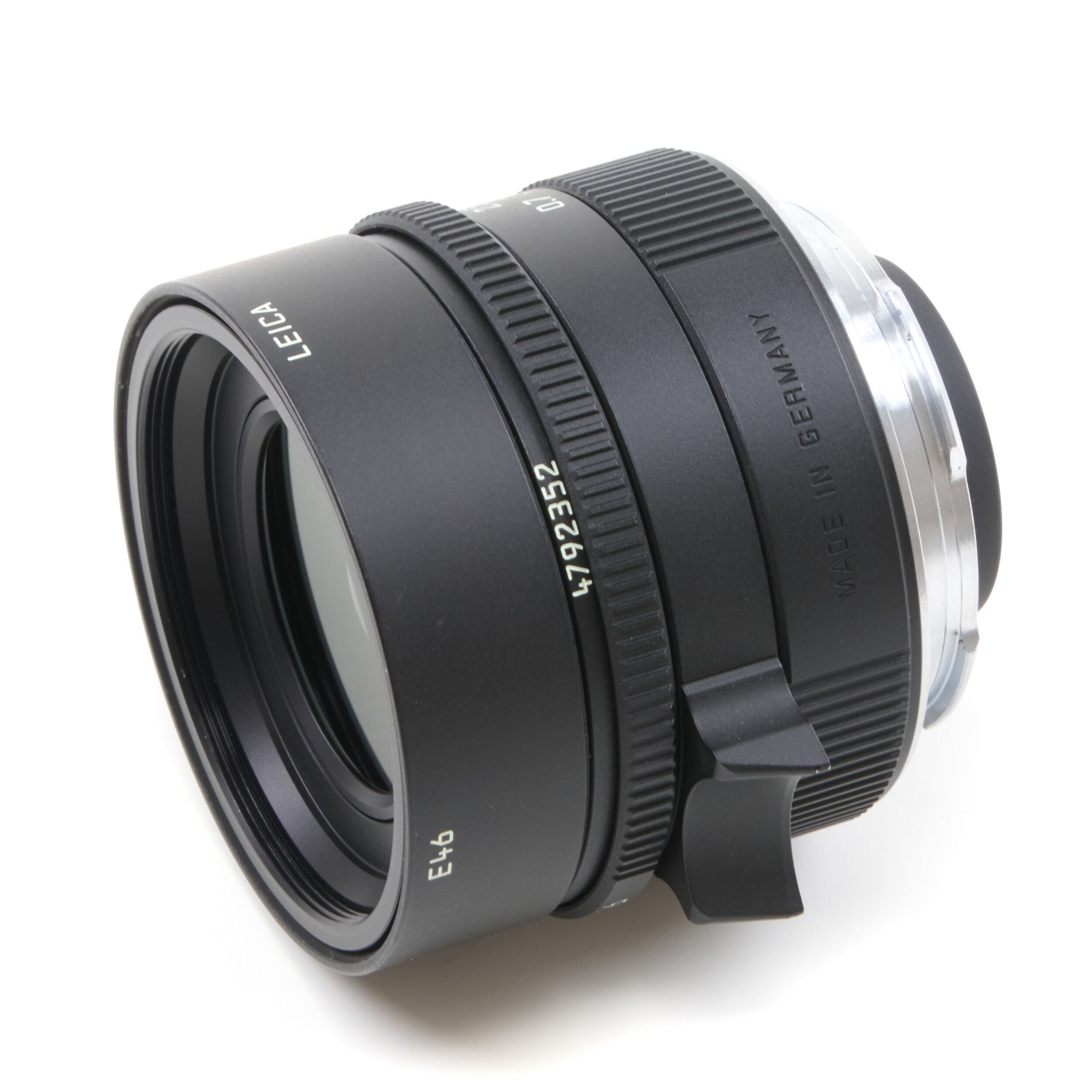 Leica 28mm f2 Summicron-M Matt Black Paint + Doos