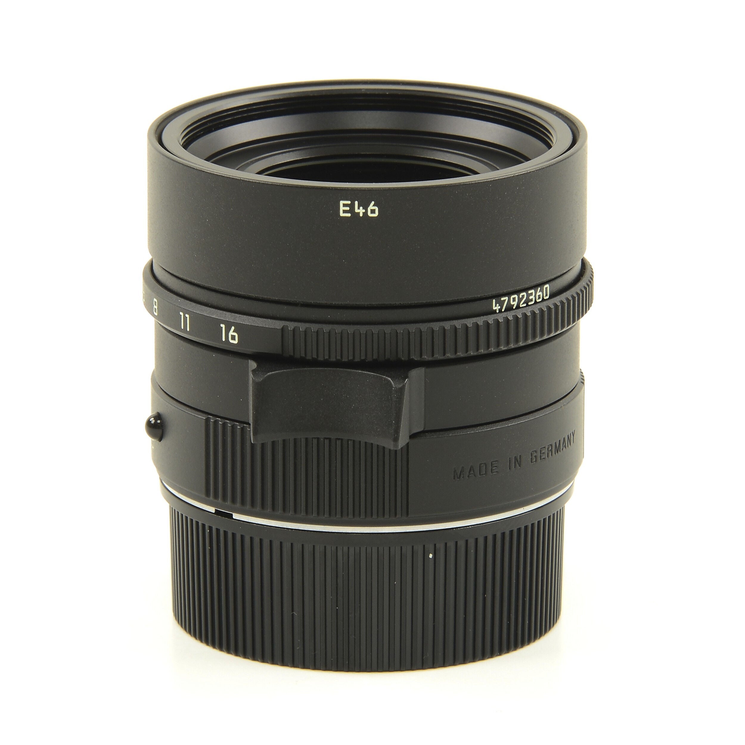 Leica 28mm f2 Summicron-M Matt Black Paint + Doos