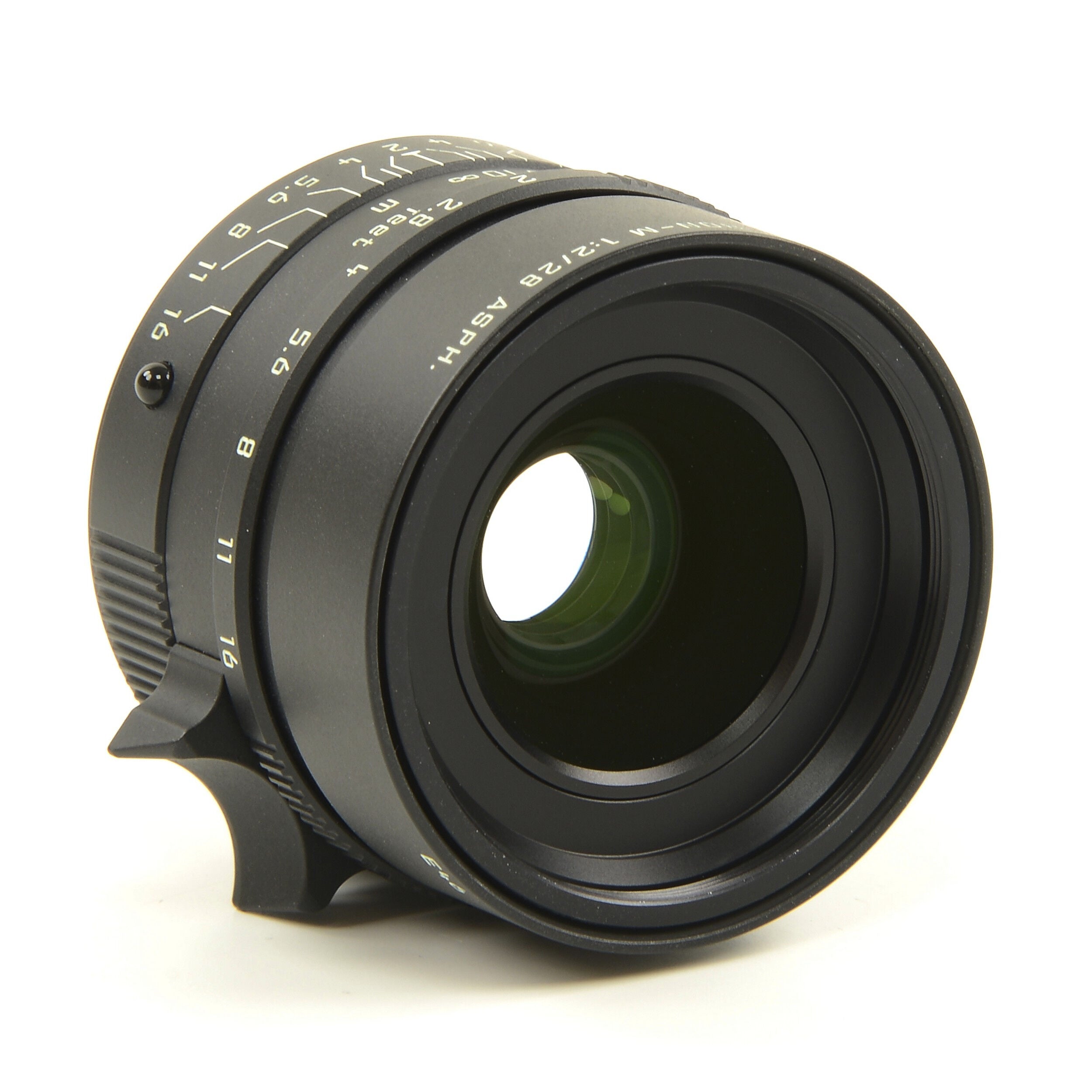 Leica 28mm f2 Summicron-M Matt Black Paint + Doos