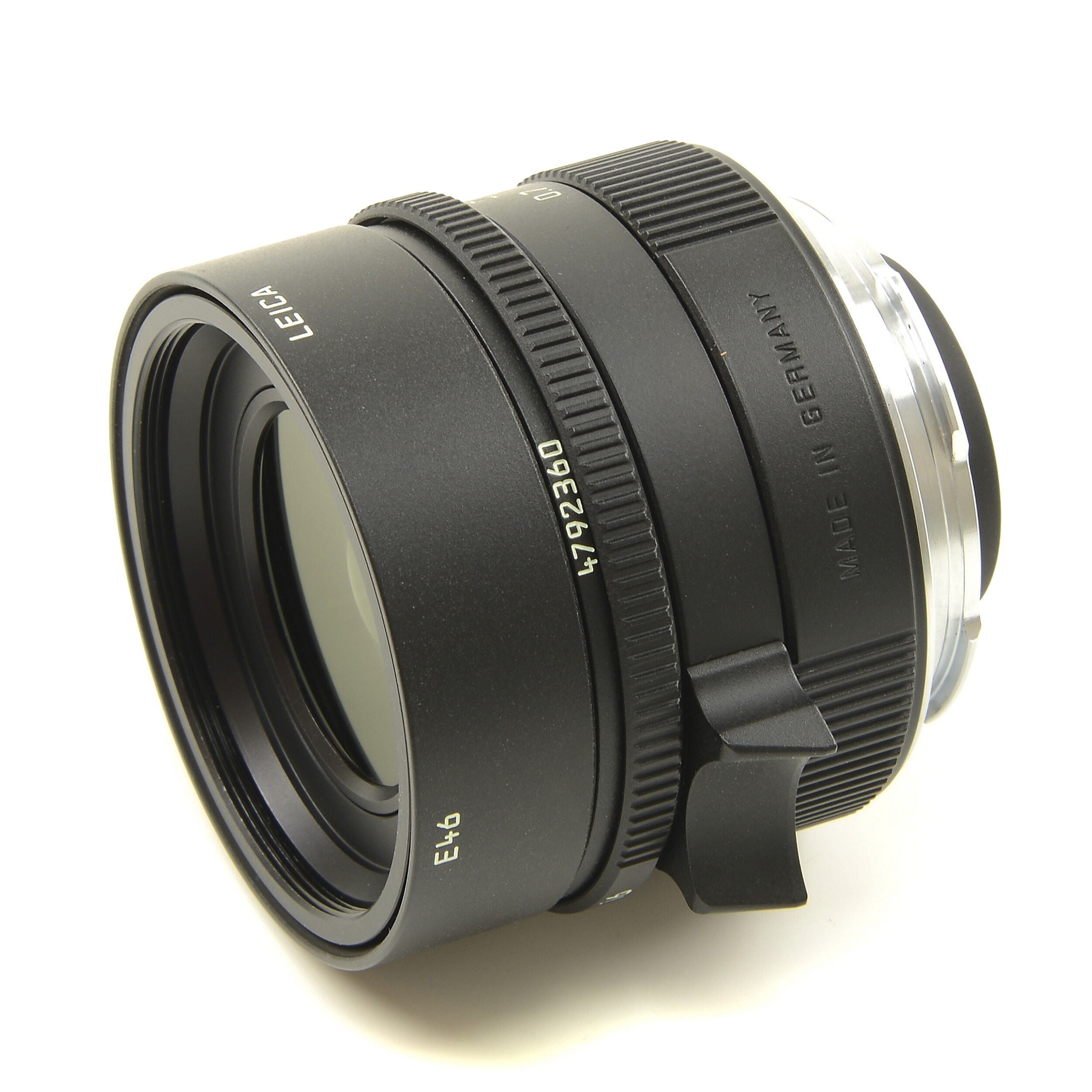 Leica 28mm f2 Summicron-M Matt Black Paint + Doos