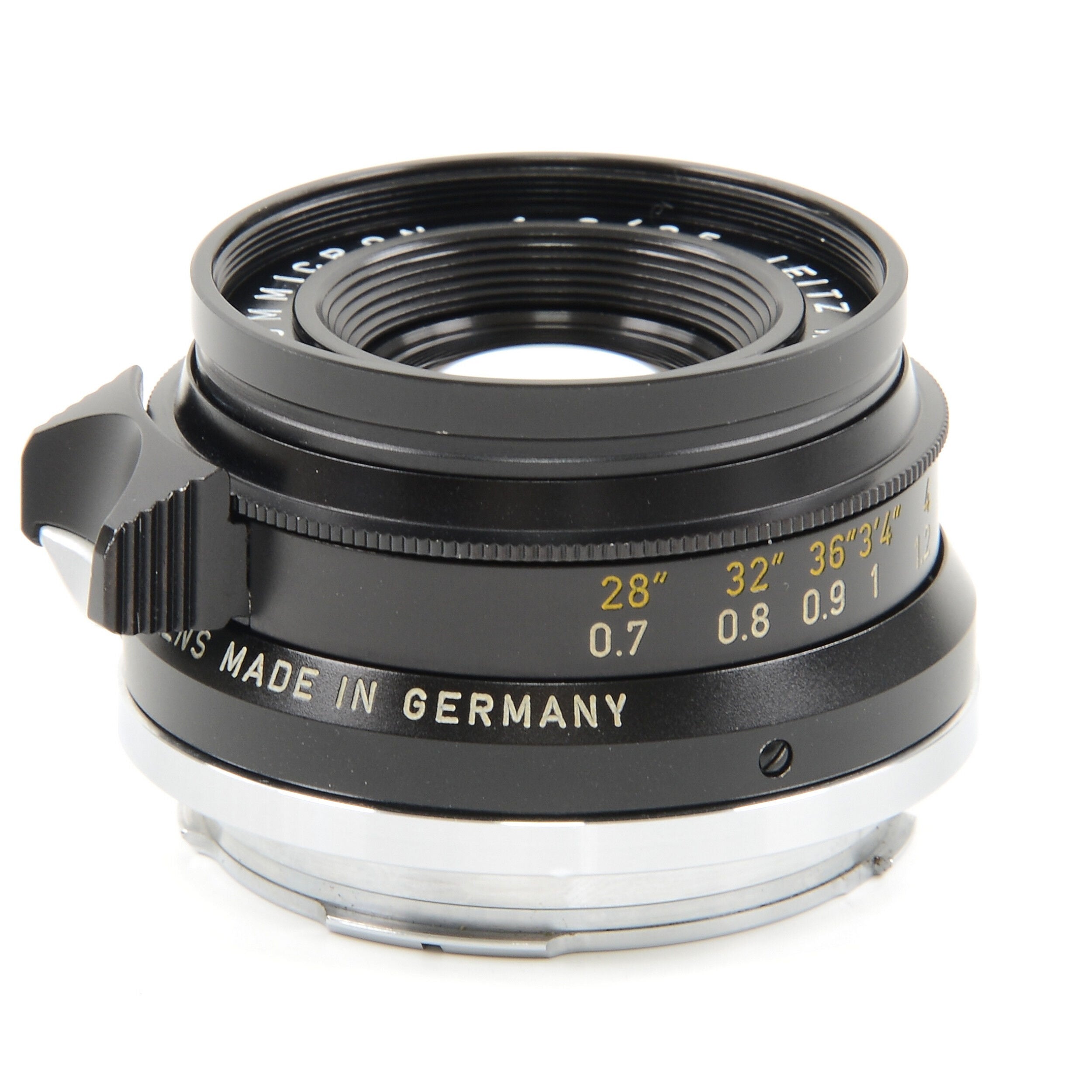 Leitz 35mm f2 Summicron 8 Element Black Chrome + Doos