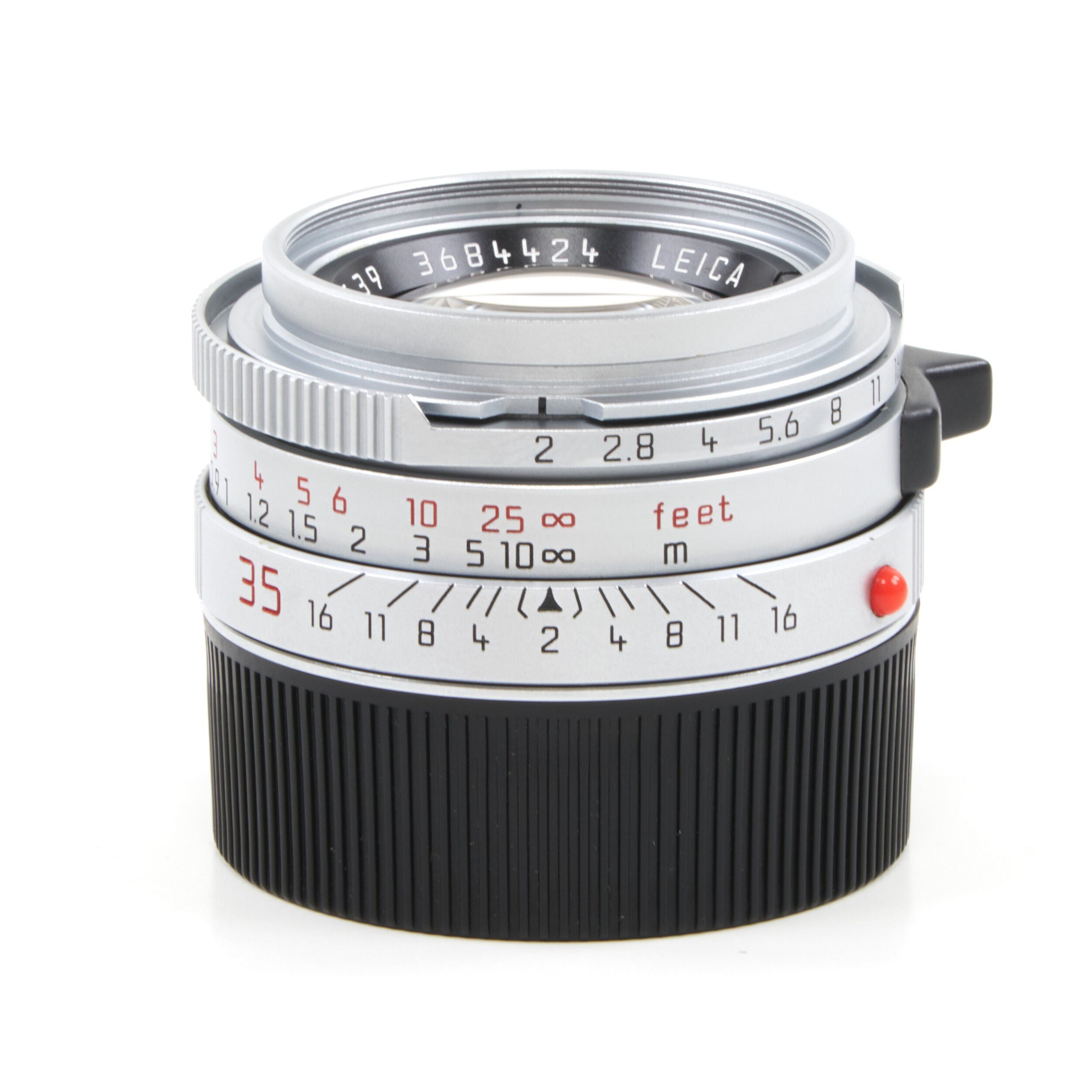 Leica 35mm f2 Summicron-M Chroom 4e Versie King Of Bokeh Germany